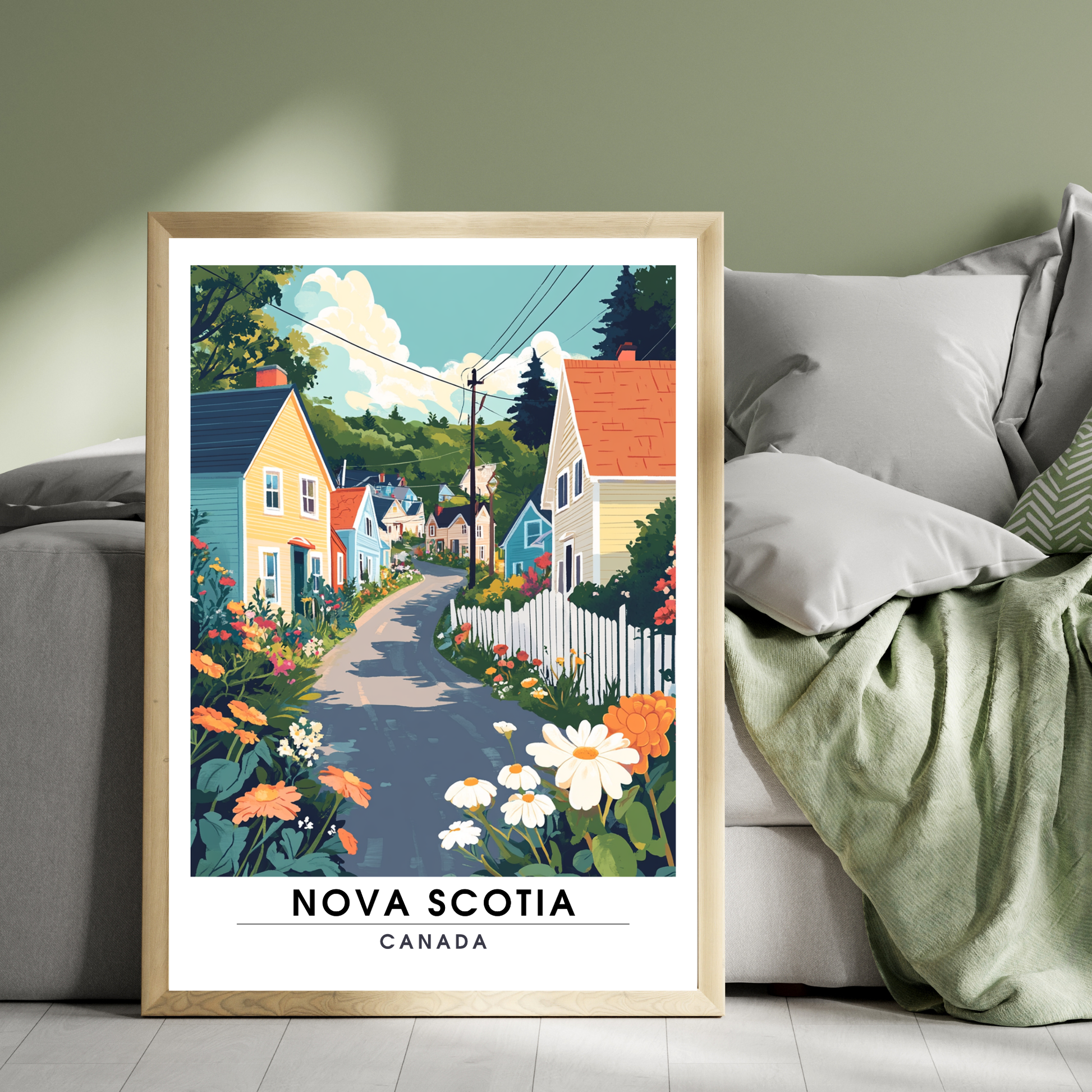 Affiche Nouvelle Écosse | Poster Murale Canada | Affiche Canada