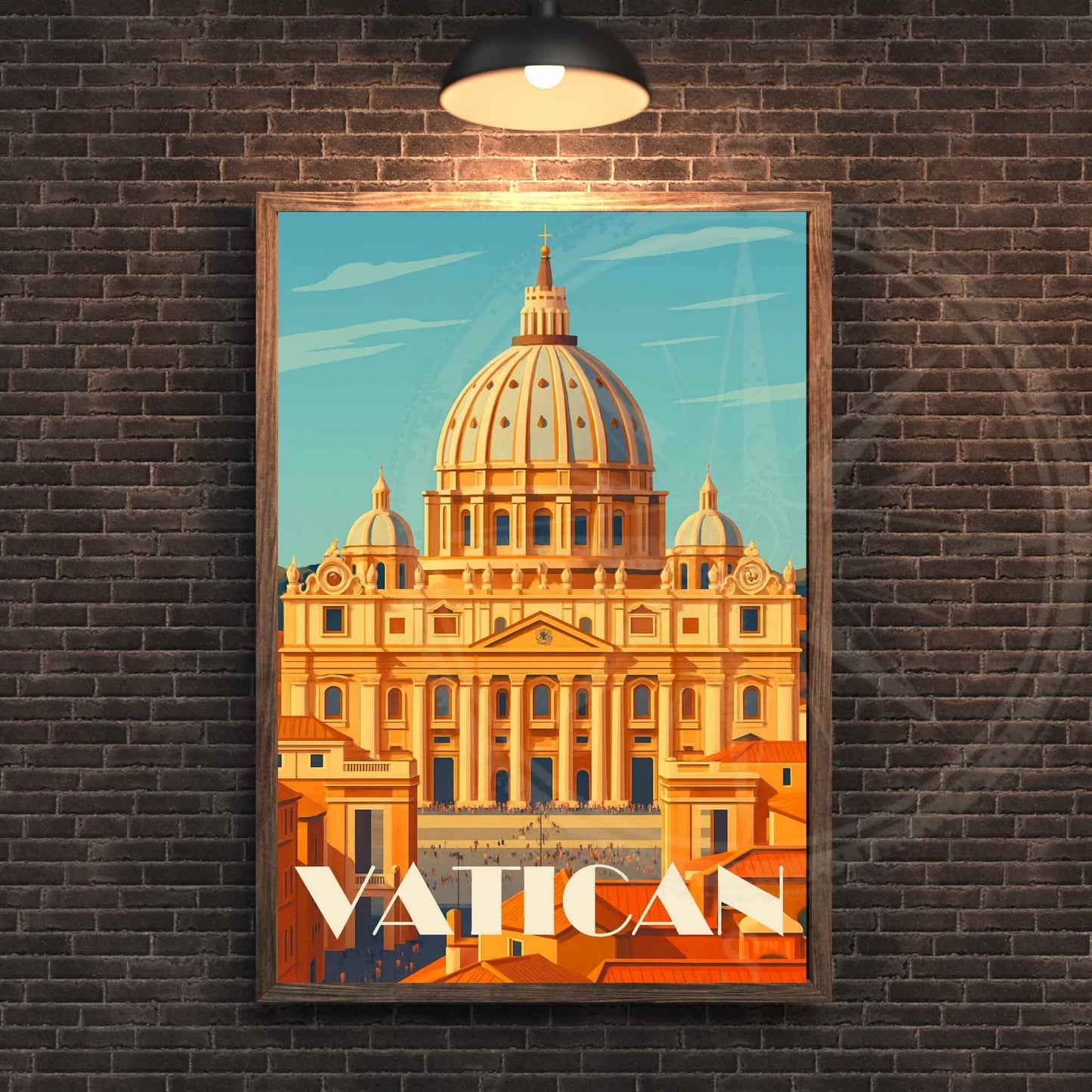 Affiche Vatican | Impression Vatican | Basilique Saint-Pierre