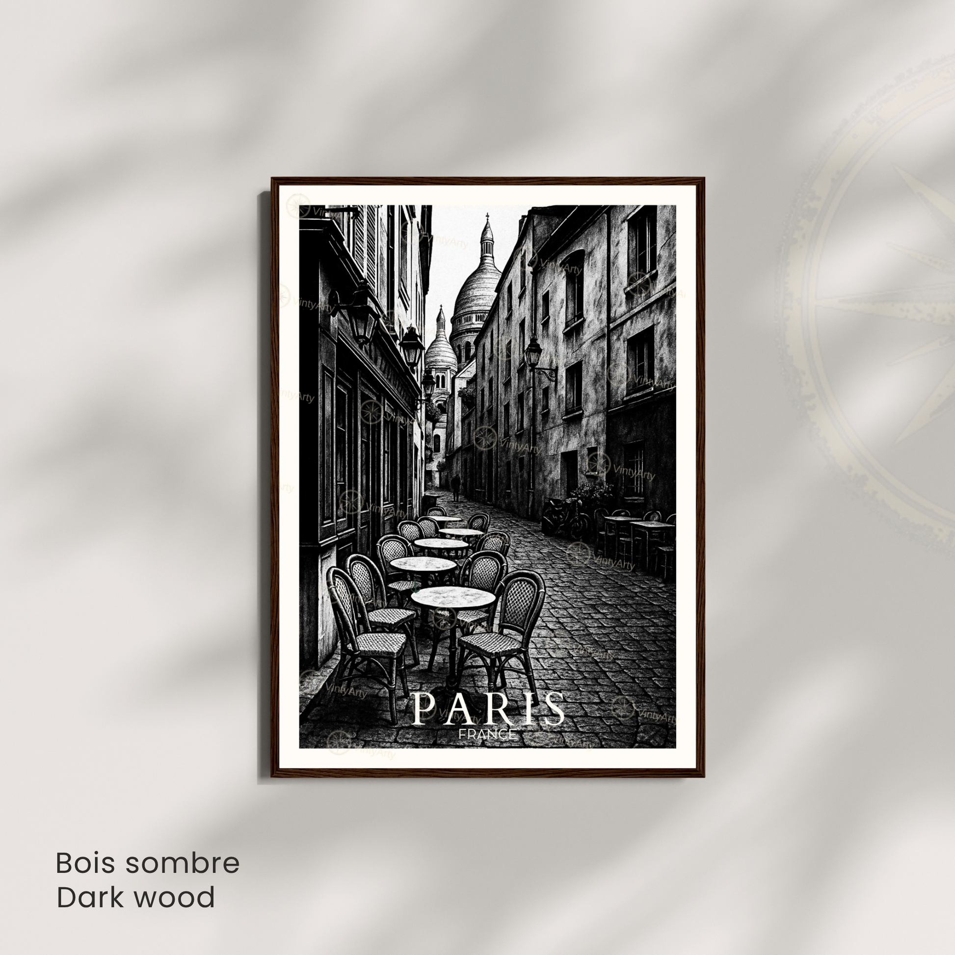 Affiche Paris | Poster Montmartre - Sacré Cœur | Affiche France