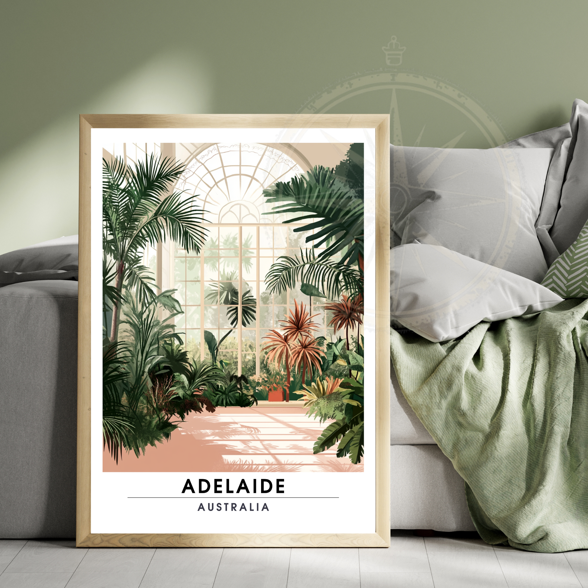 Affiche Adélaïde | Poster décoratif Australie | Affiche Australie