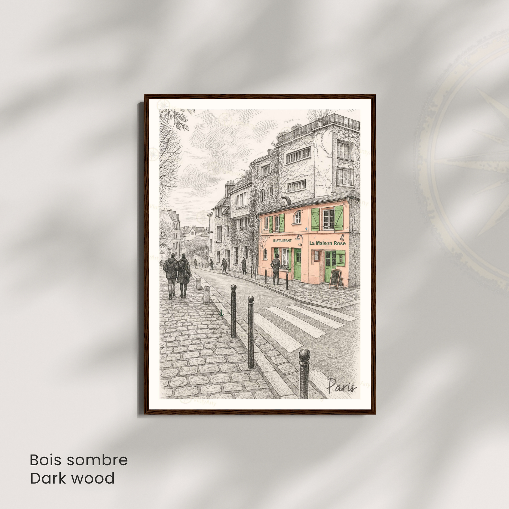 Affiche Paris | Impression déco Montmartre - Sacré Cœur | Affiche France