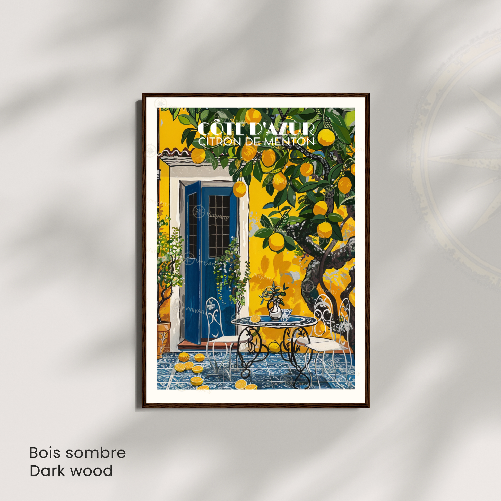 Affiche Côte d’Azur | Poster Côte d’Azur | Affiche France