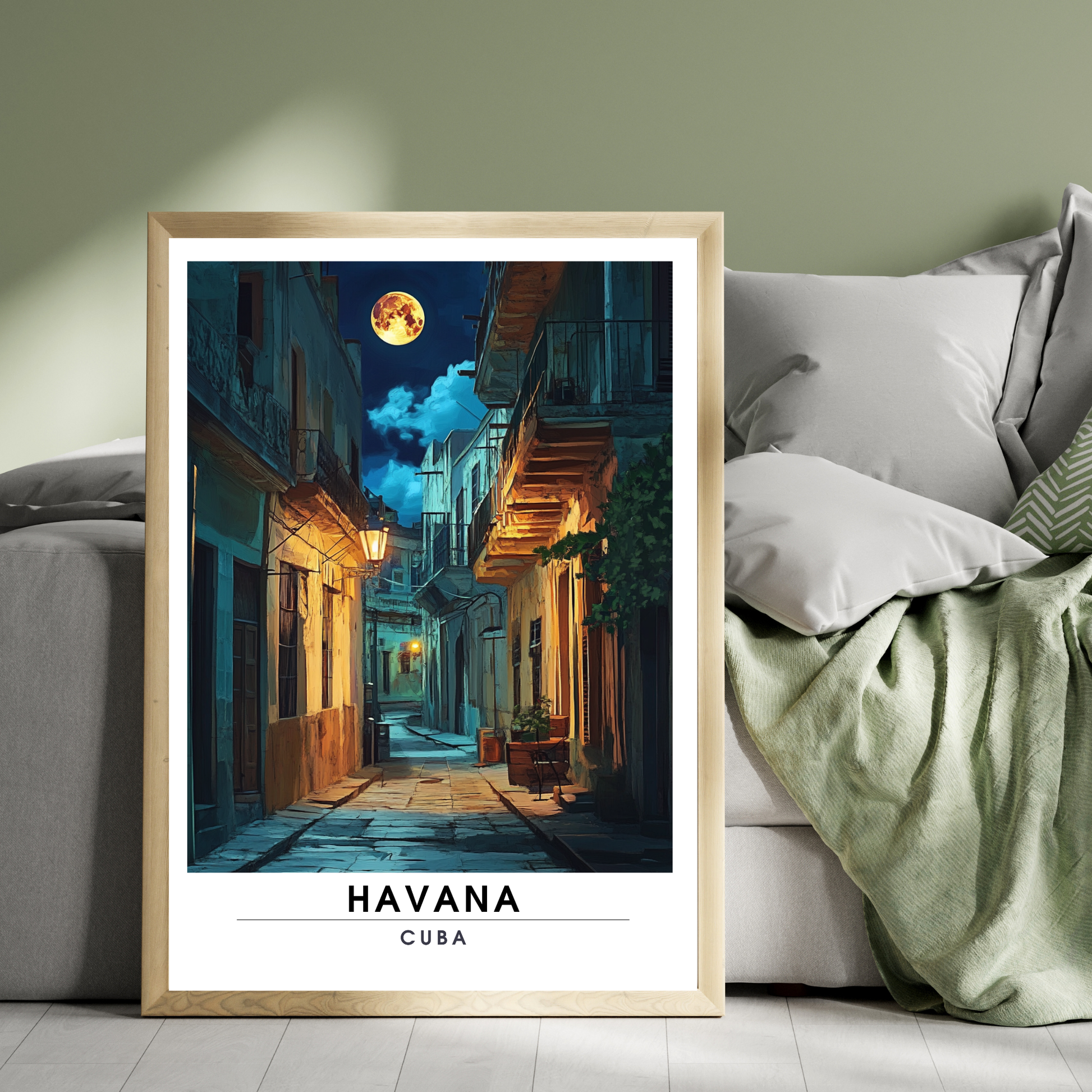 Affiche Havana | Impression Cuba | Affiche Cuba