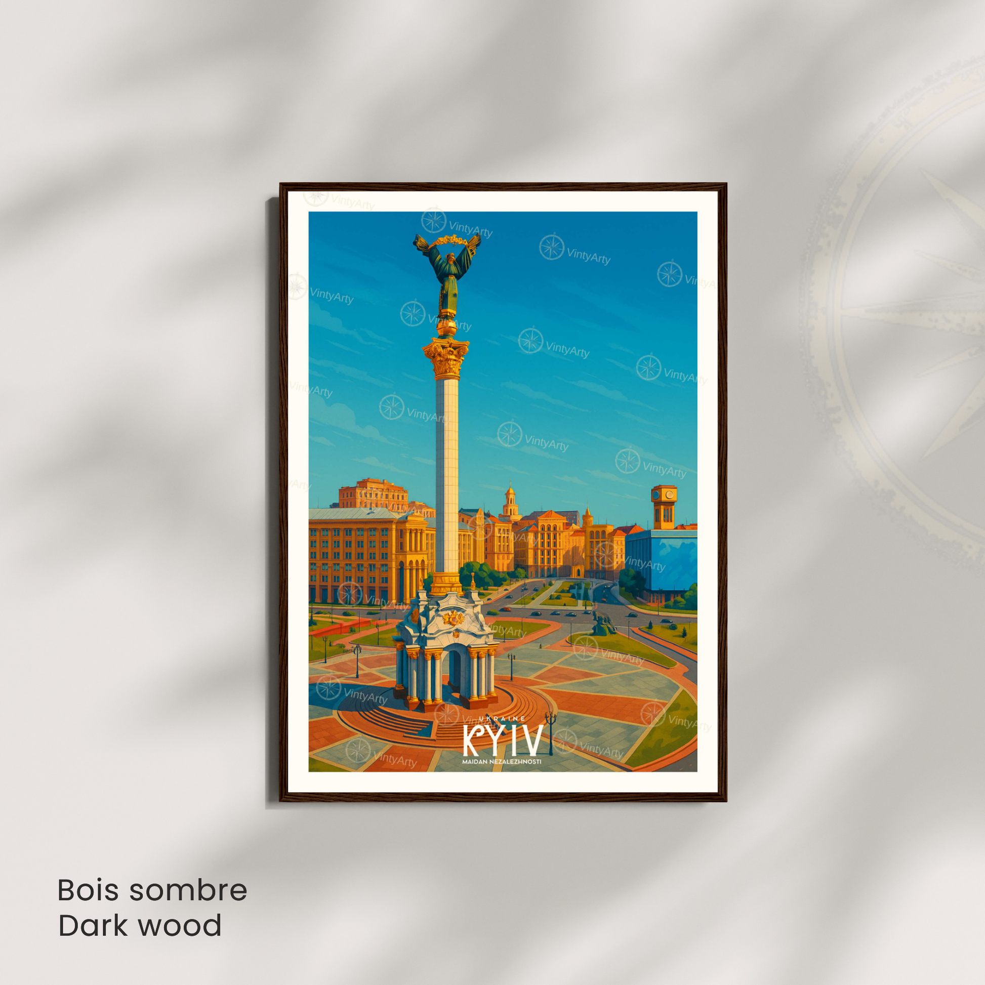 Affiche Kyiv | Poster mural Kyiv | Affiche Ukraine