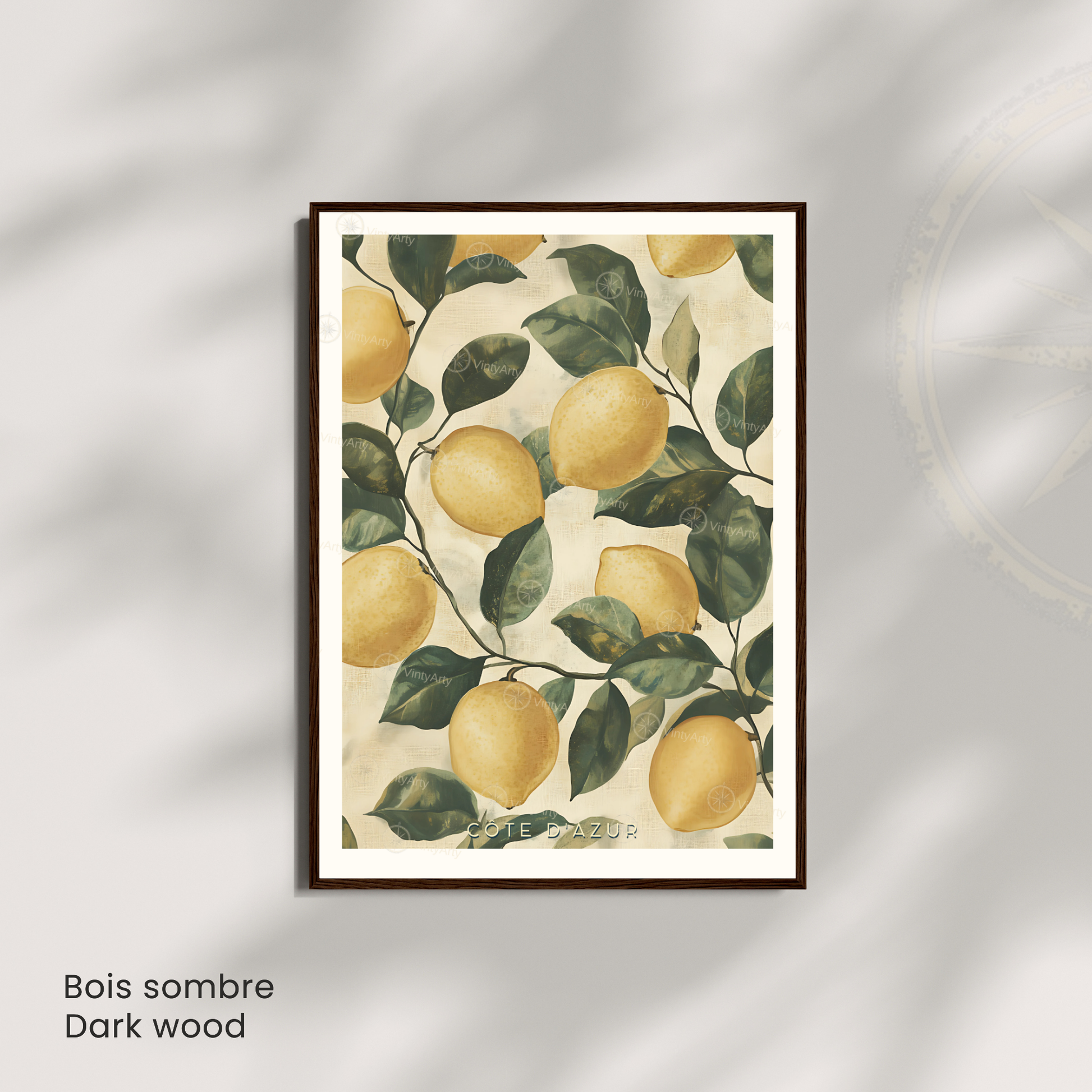 Affiche Côte d’Azur | Impression murale Côte d’Azur | Affiche France