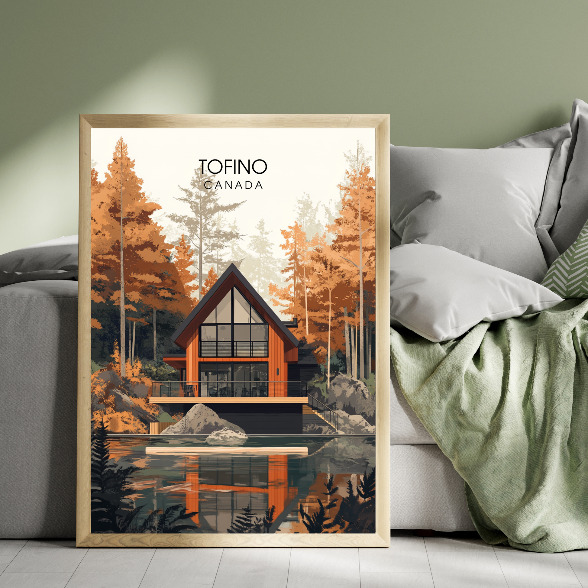 Affiche Tofino | Impression de voyage Canada | Affiche Canada