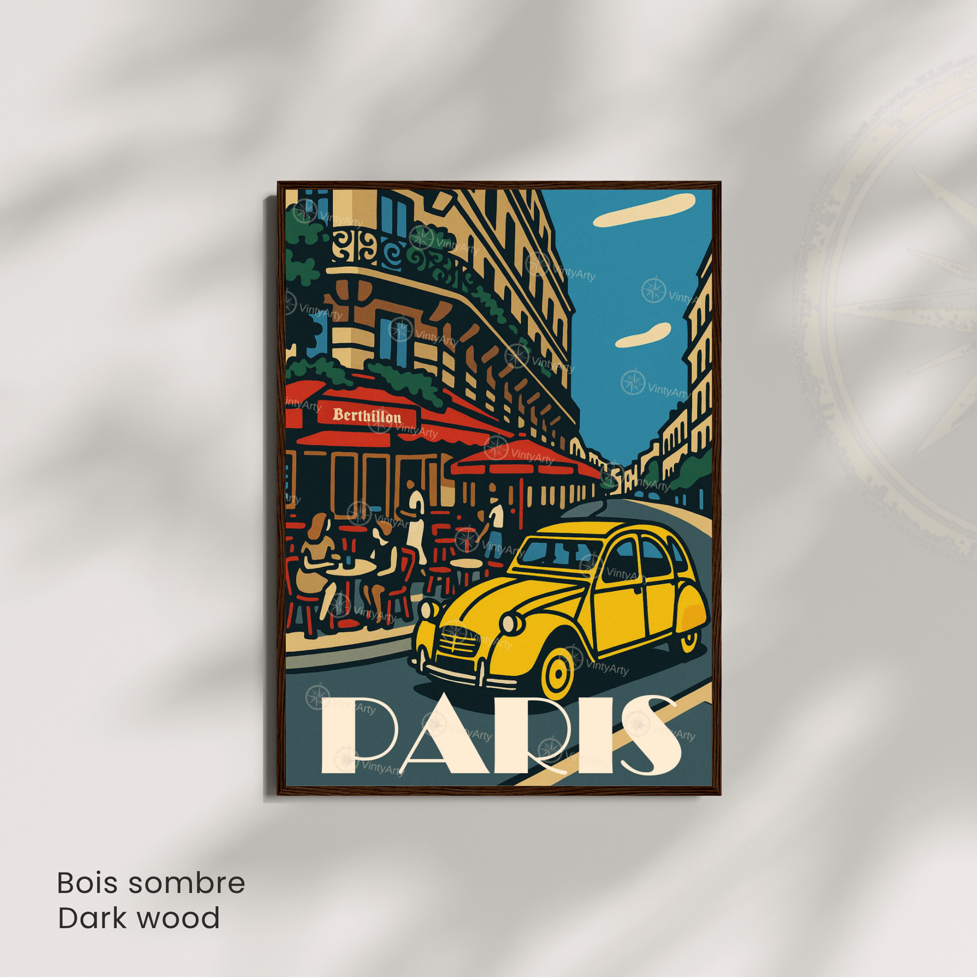 Affiche Paris | Poster Berthillon | Affiche France