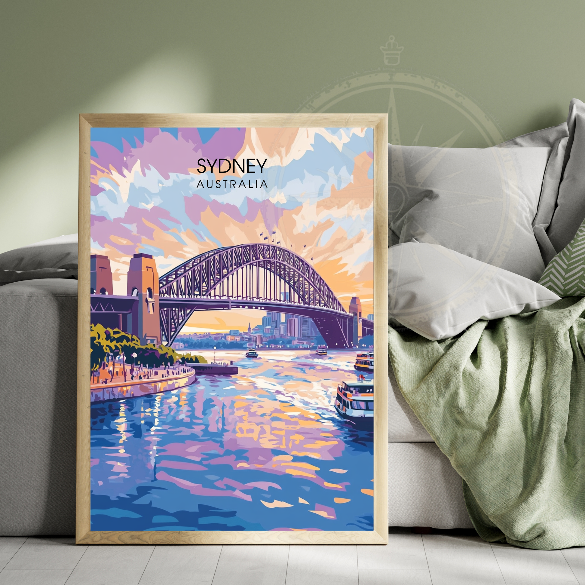 Affiche Sydney | Poster décoratif Australie | Affiche Australie