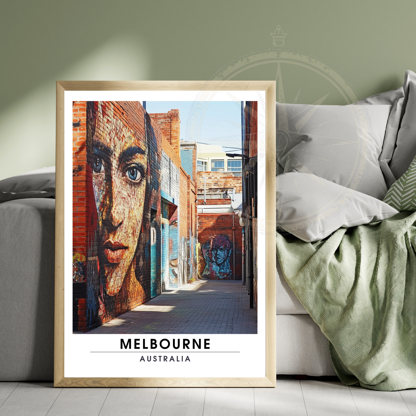 Affiche Melbourne | Impression Australie | Affiche Australie