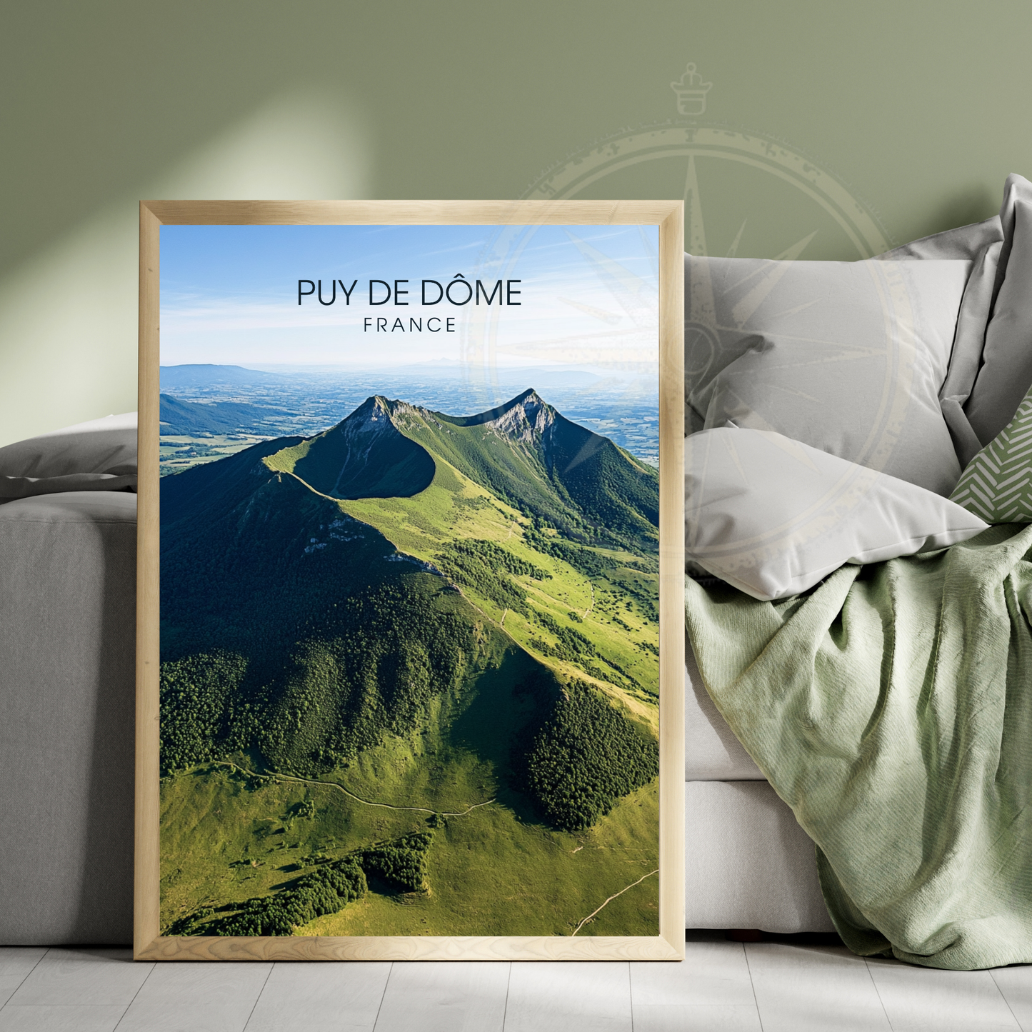 Affiche Puy de Dôme| Impression France | Affiche France
