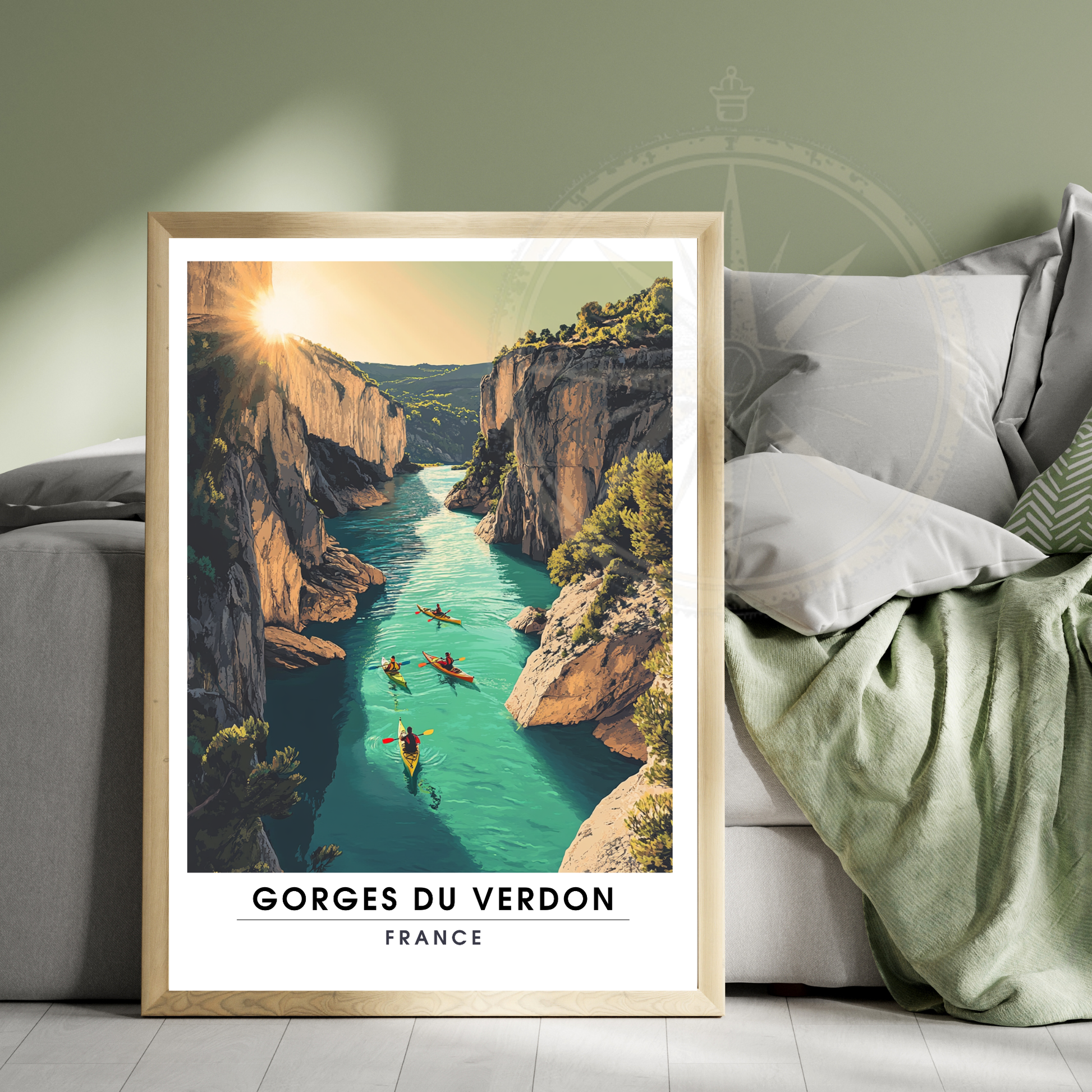 Affiche Gorges du Verdon | Impression France  |  Affiche France