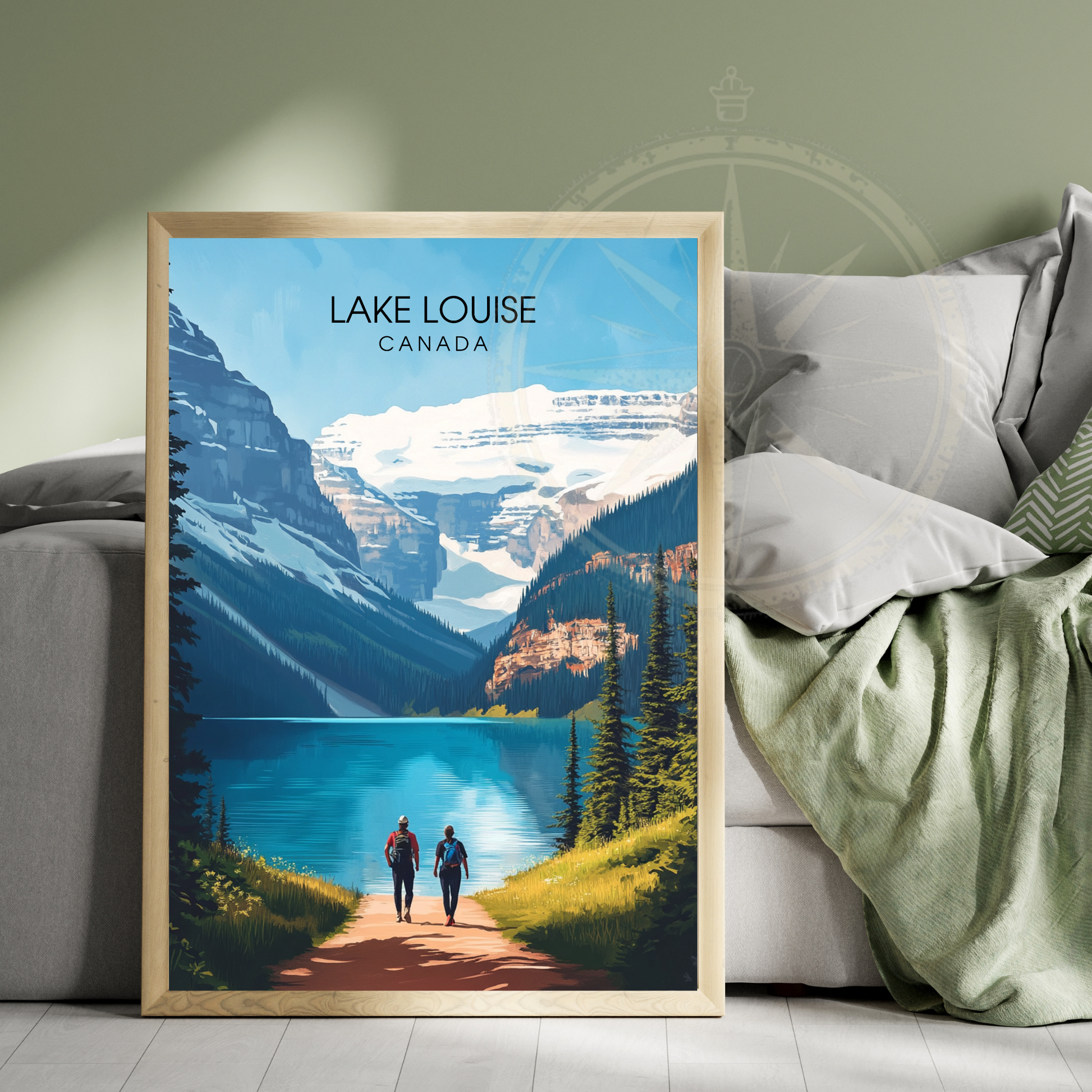 Affiche Lac Louise | Poster Canada | Affiche Lac