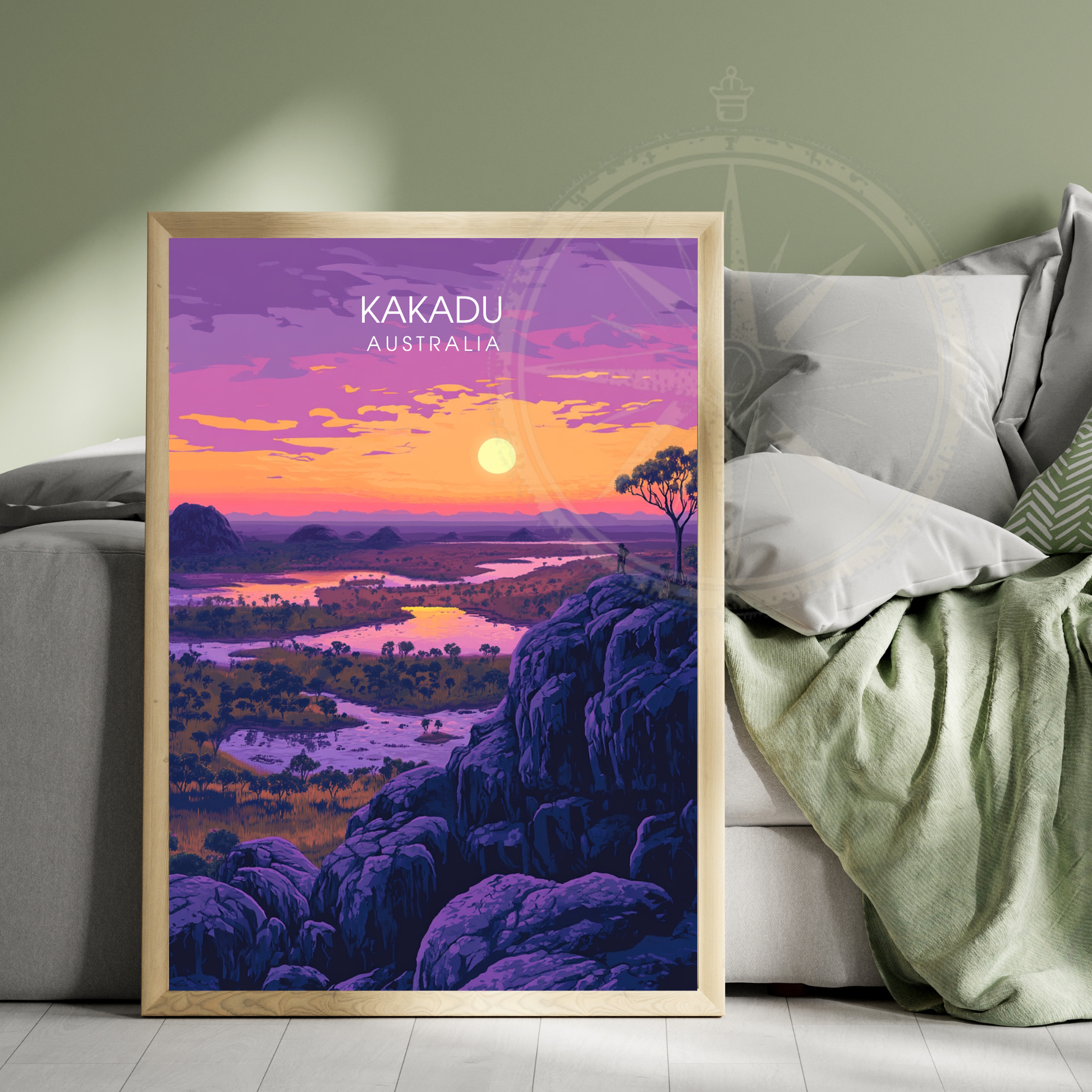 Affiche Parc national de Kakadu | Impression Australie | Affiche Australie