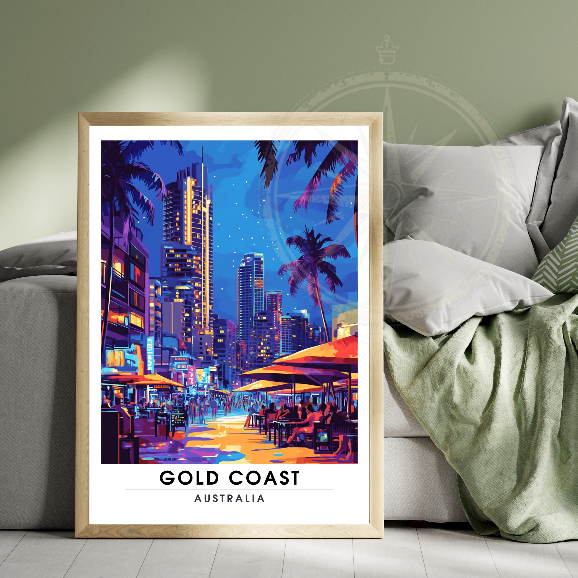 Affiche Côte d'Or | Poster Australie | Affiche Australie