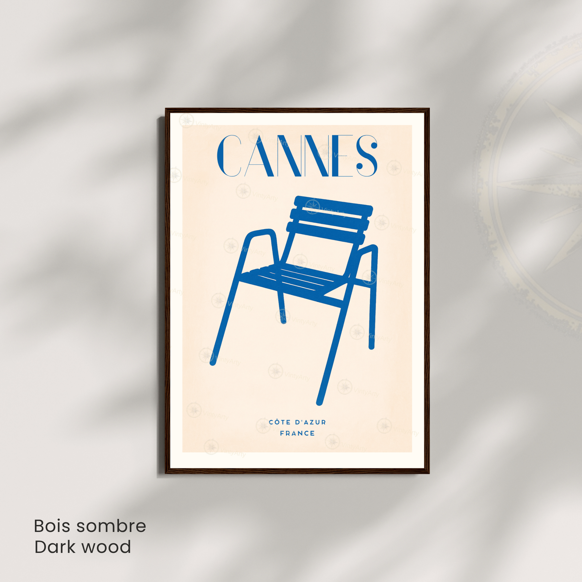 Affiche Cannes | Impression Côte d’Azur | Affiche France