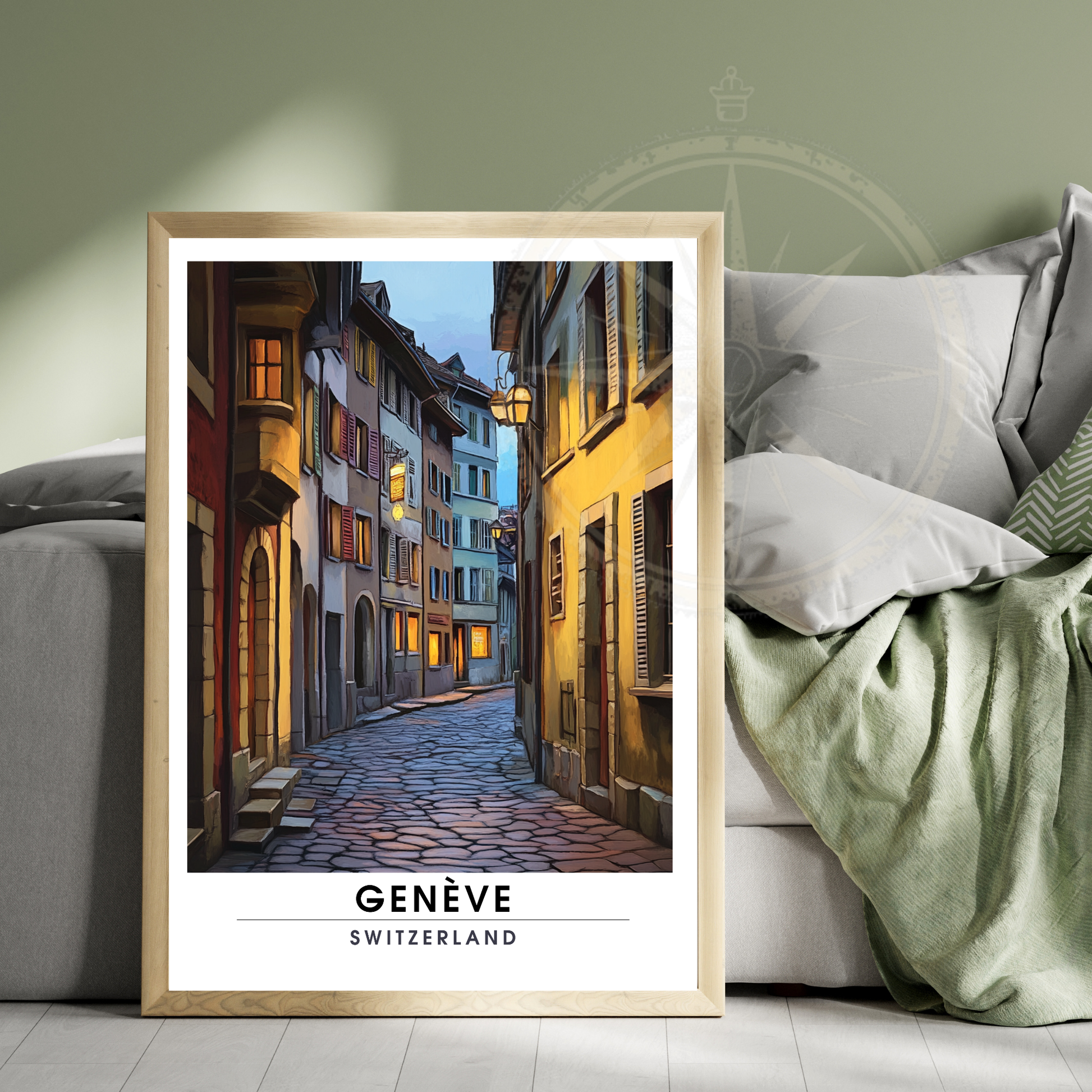 Affiche Genève | Poster Murale Suisse | Affiche Suisse