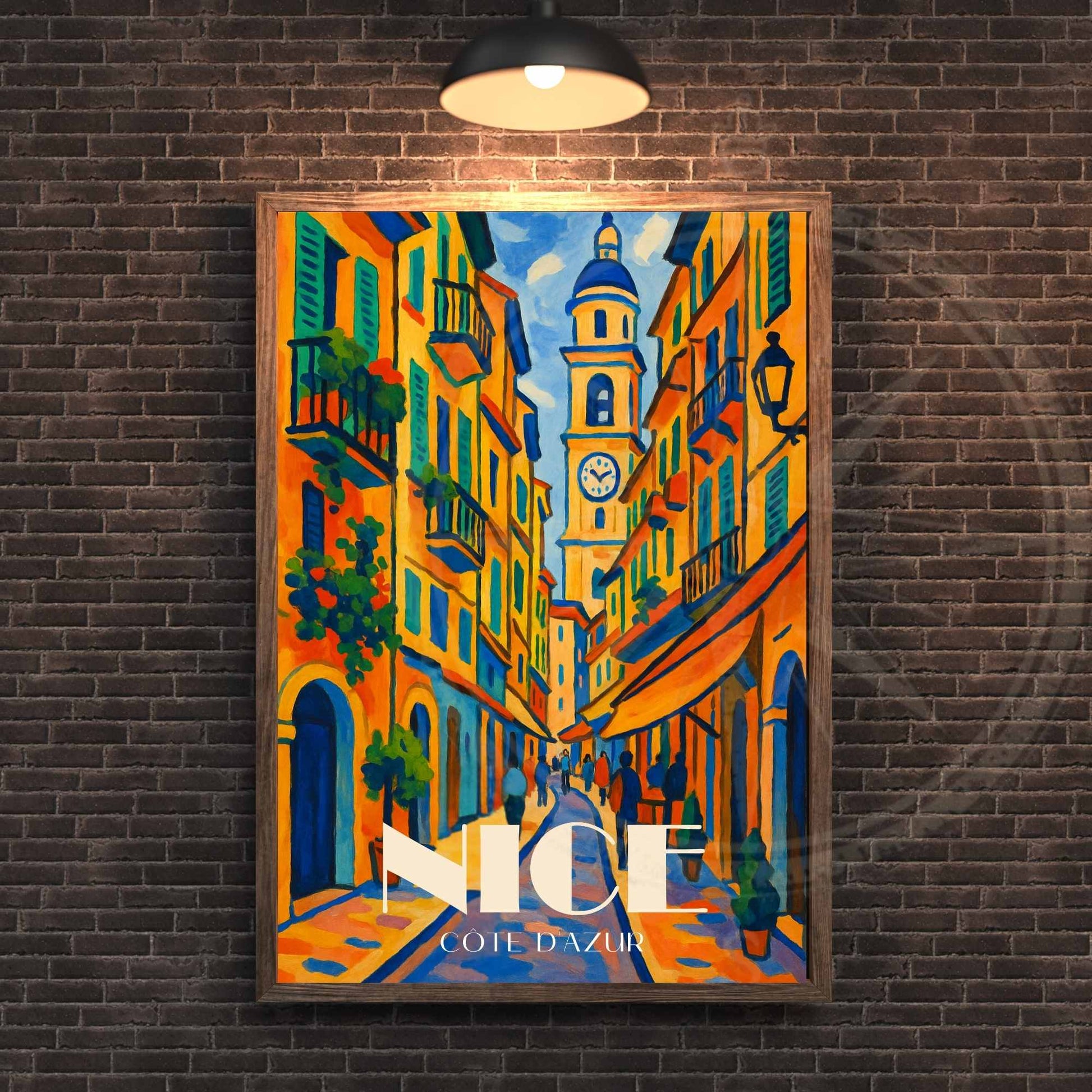 Affiche Nice | Impression Nice | Affiche de voyage France