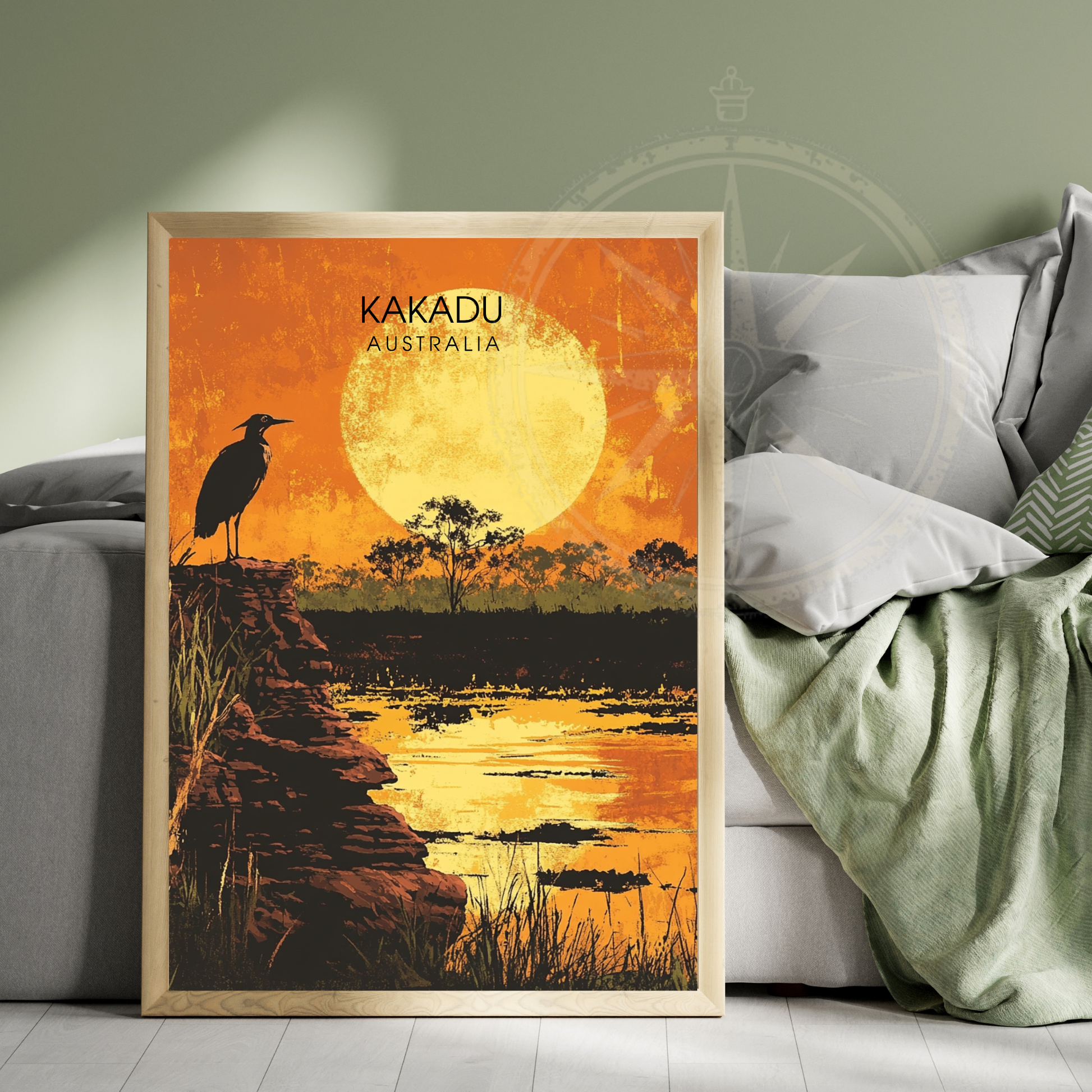 Affiche Parc national de Kakadu | Poster Australie | Affiche Australie