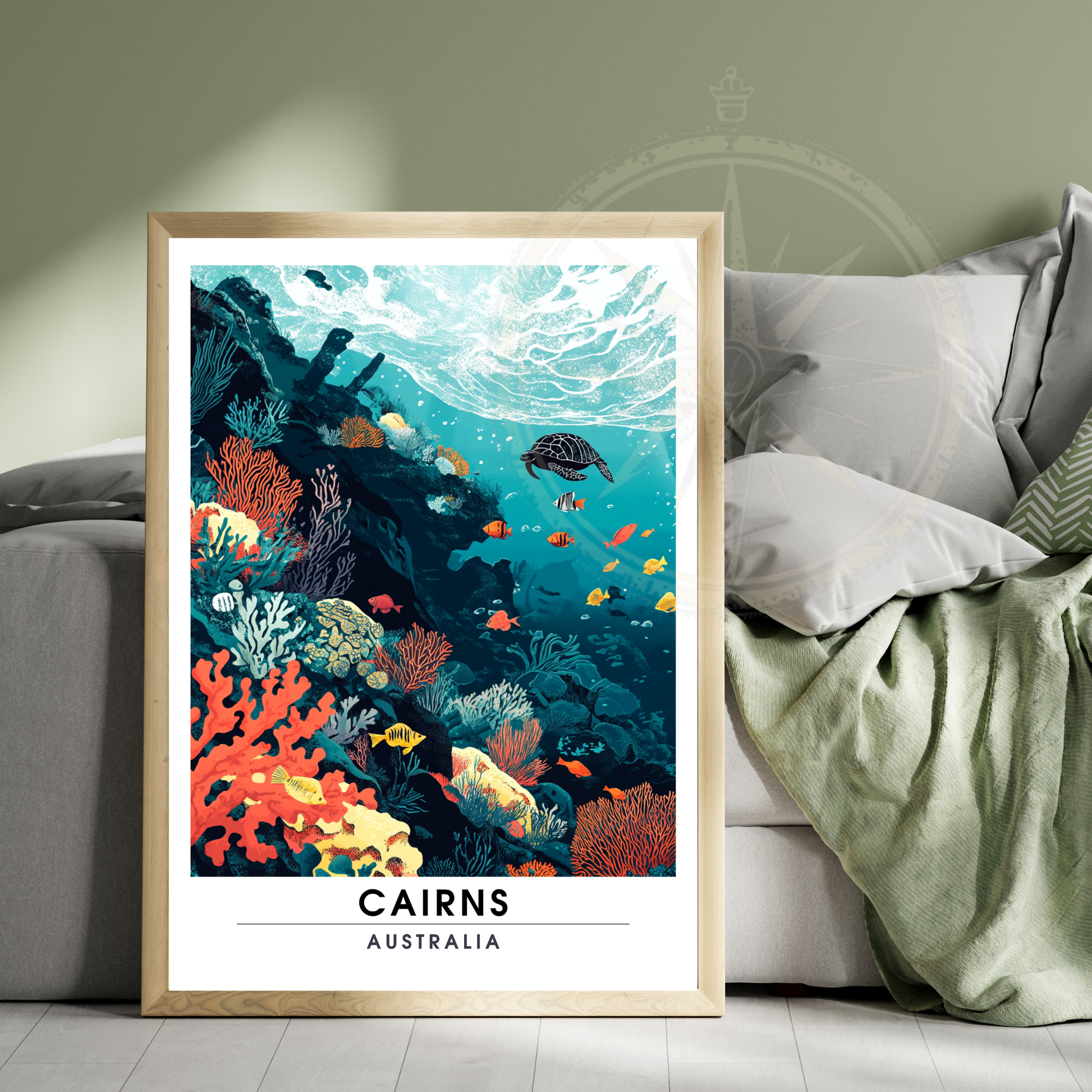 Affiche Cairns | Impression Australie | Affiche Australie
