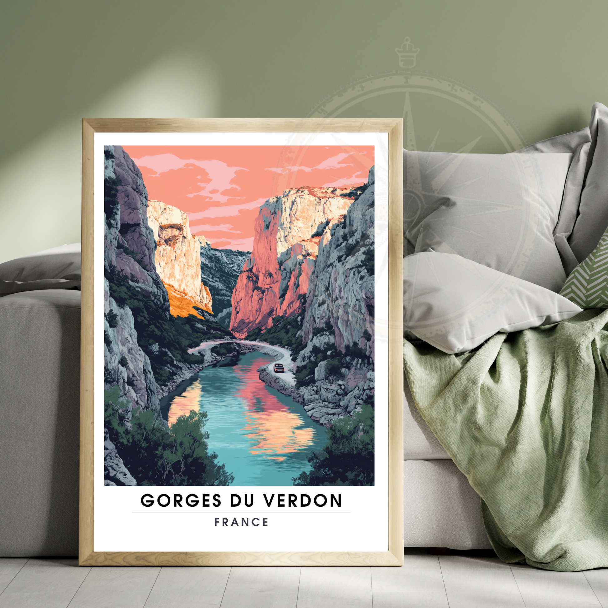 Affiche Gorges du Verdon | Impression France  |  Affiche France