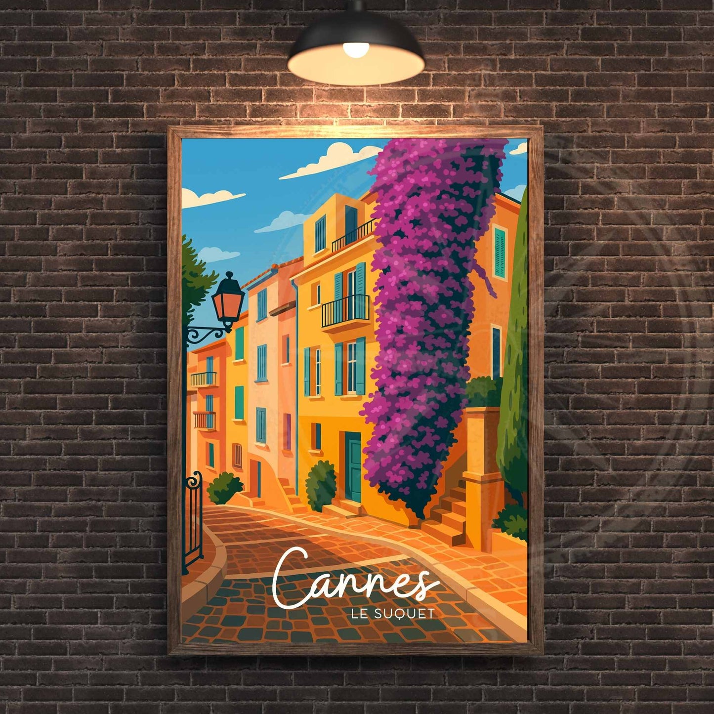 Affiche de voyage Cannes