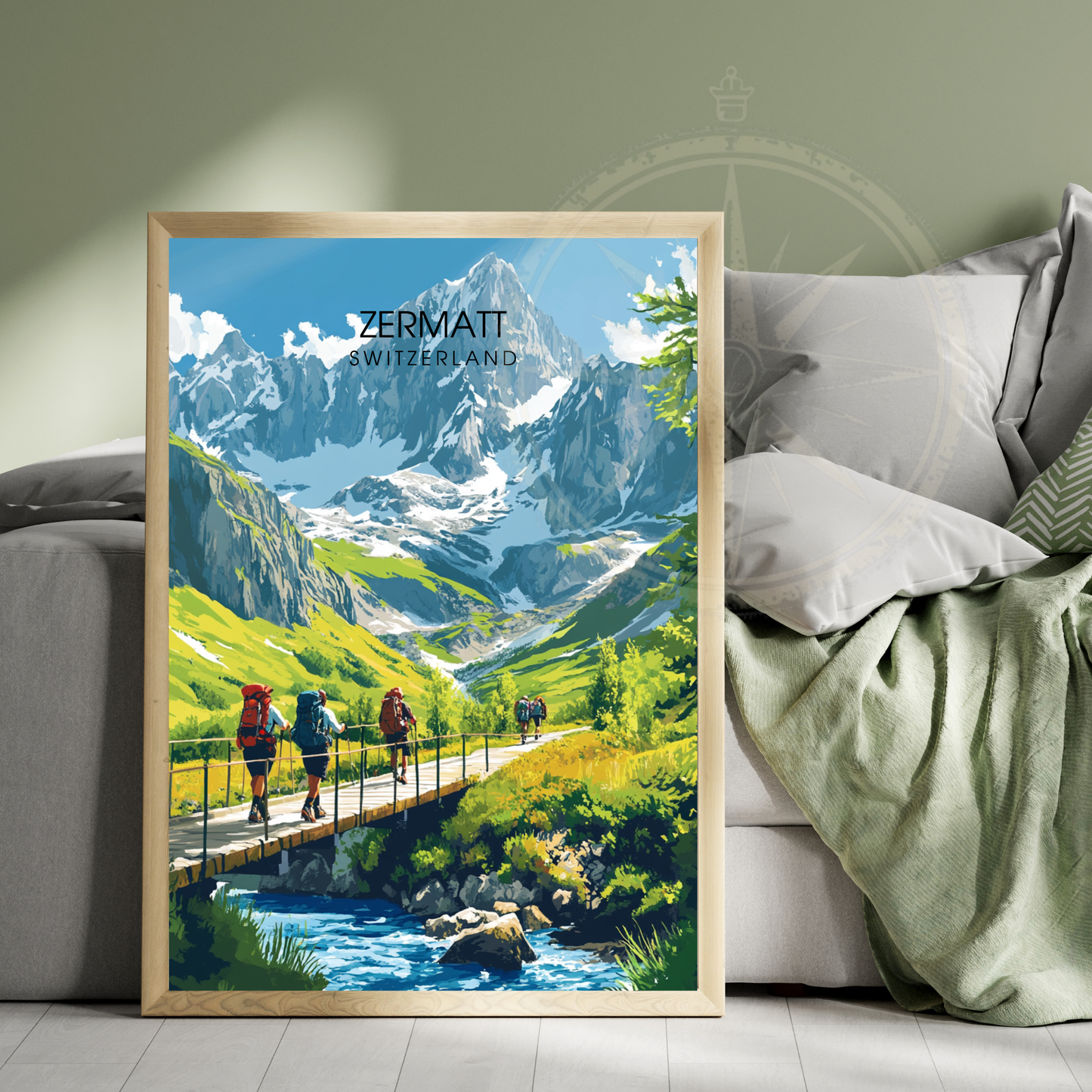 Affiche Zermatt | Impression Suisse | Affiche Suisse