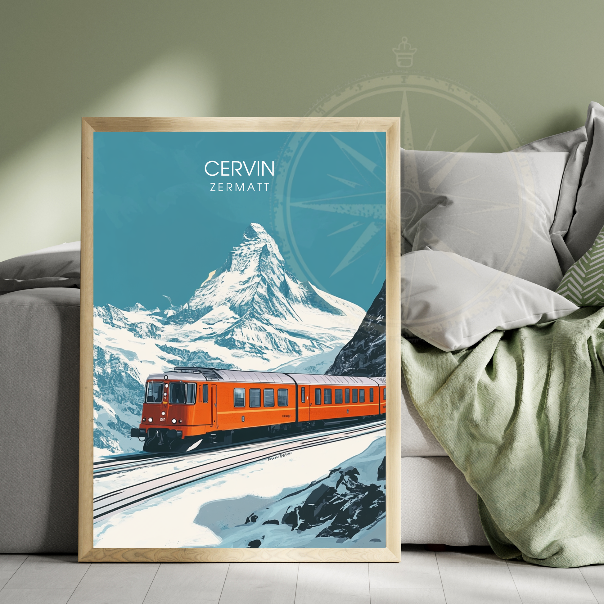 Affiche Cervin | Impression Suisse | Affiche Suisse