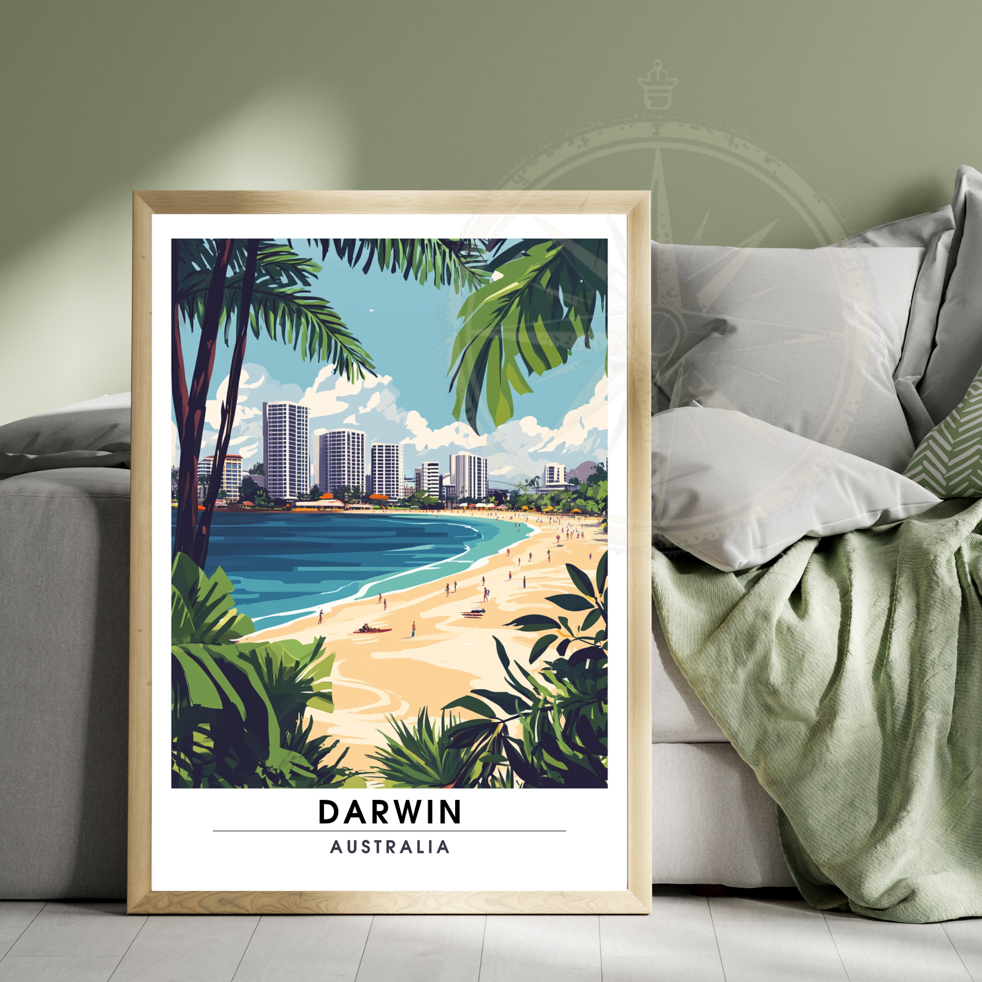 Affiche Darwin | Poster Australie | Affiche Australie