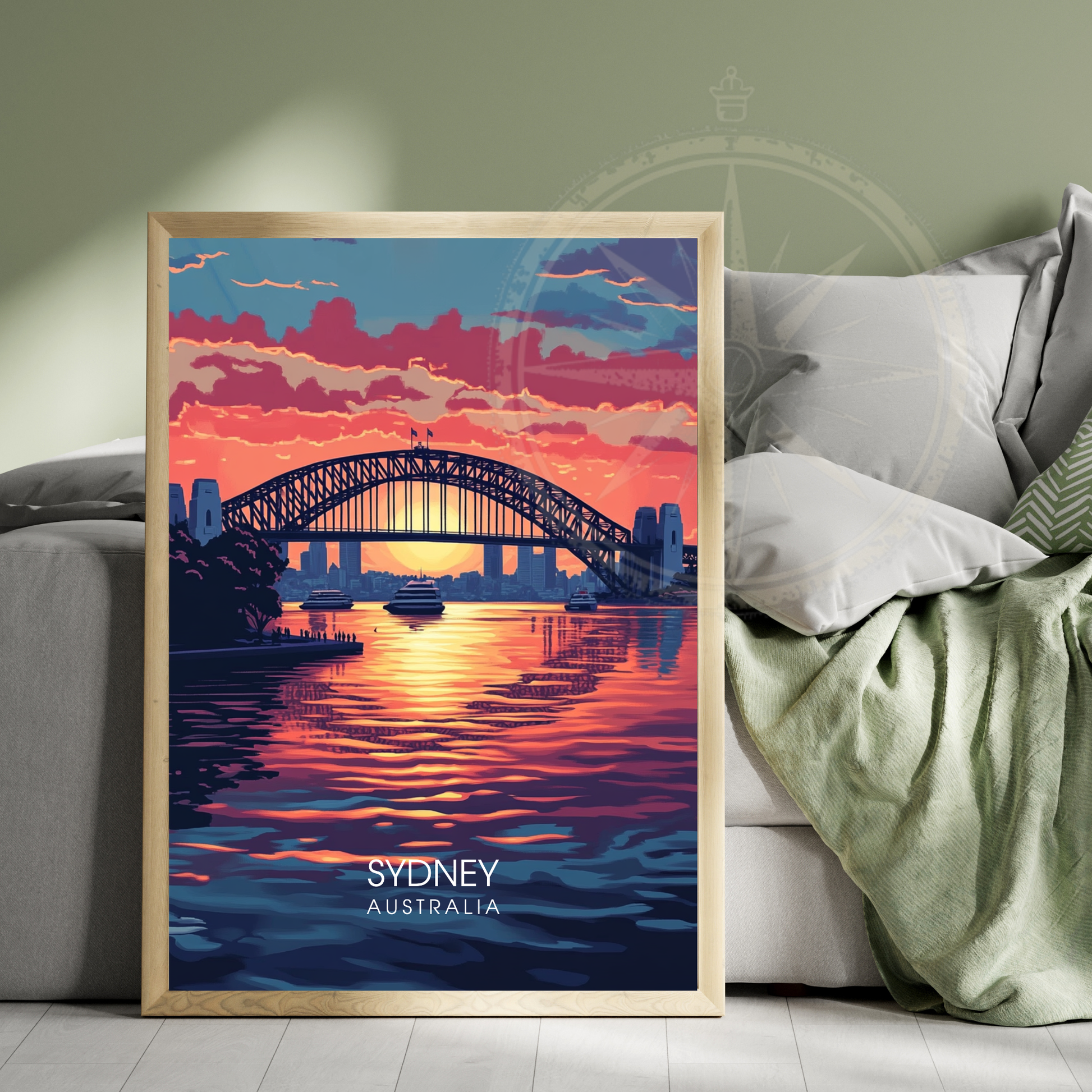 Affiche Sydney | Impression Australie | Affiche Australie