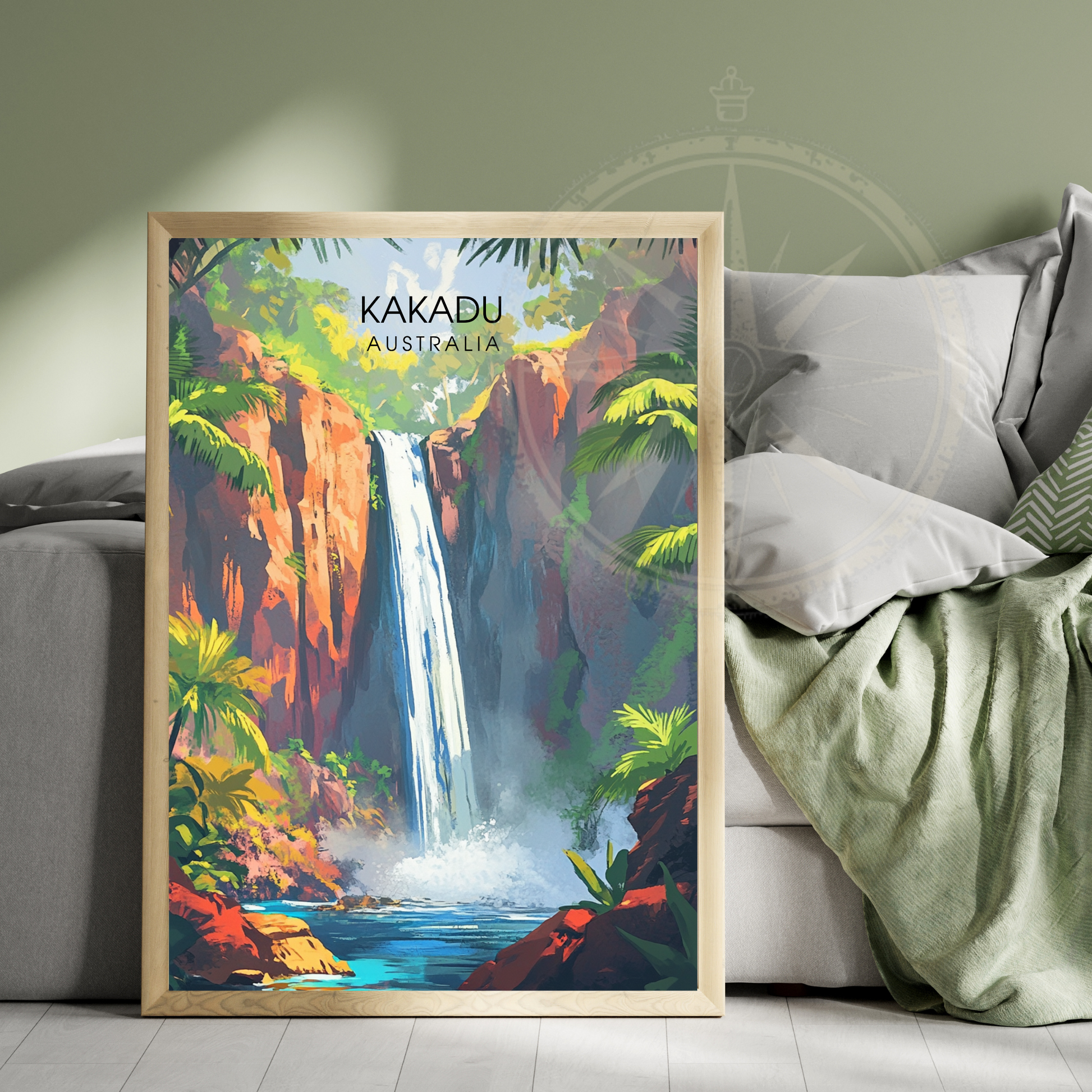 Affiche Parc national de Kakadu | Poster décoratif Australie | Affiche Australie