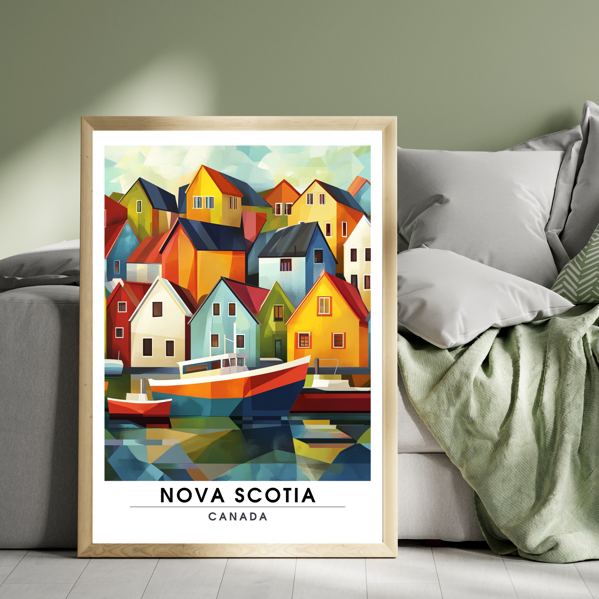 Affiche Nouvelle Écosse | Poster décoratif Canada | Affiche Canada