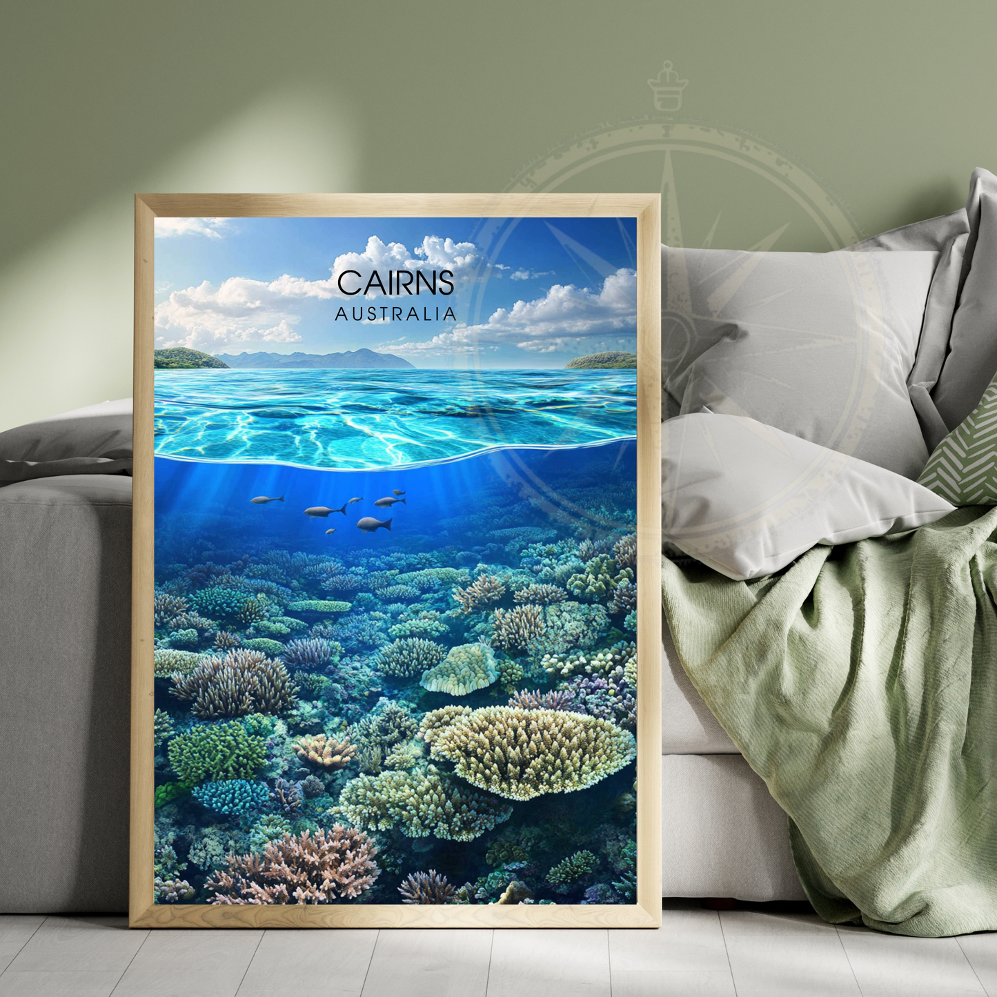 Affiche Cairns | Poster Australie | Affiche Australie