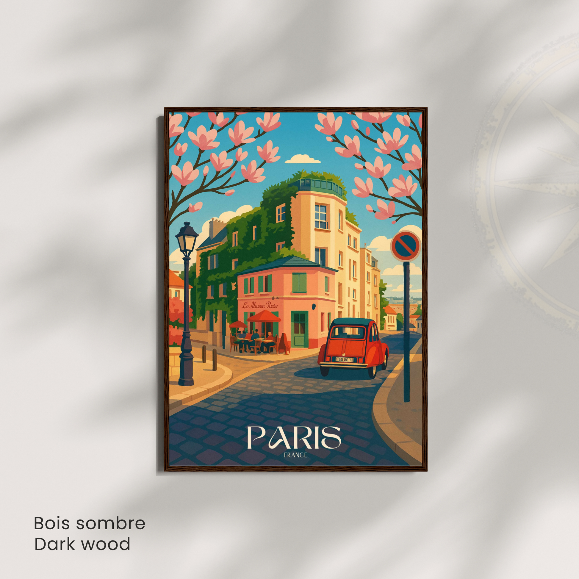 Affiche Paris | Poster décoratif Montmartre - Sacré Cœur | Affiche France