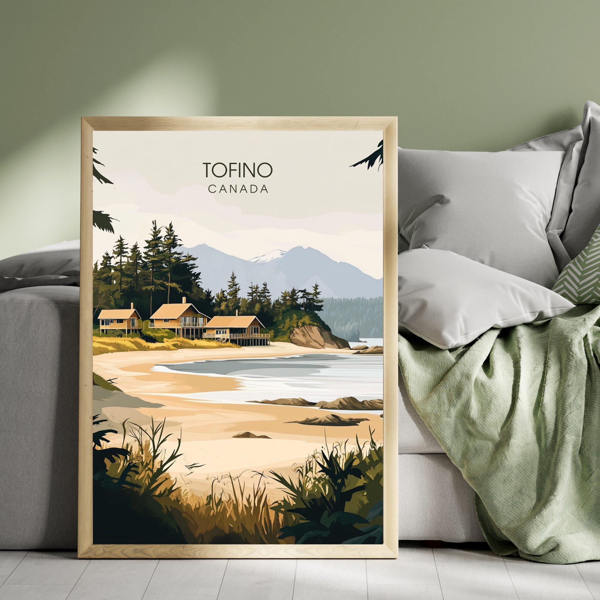 Affiche Tofino | Poster décoratif Canada | Affiche Canada