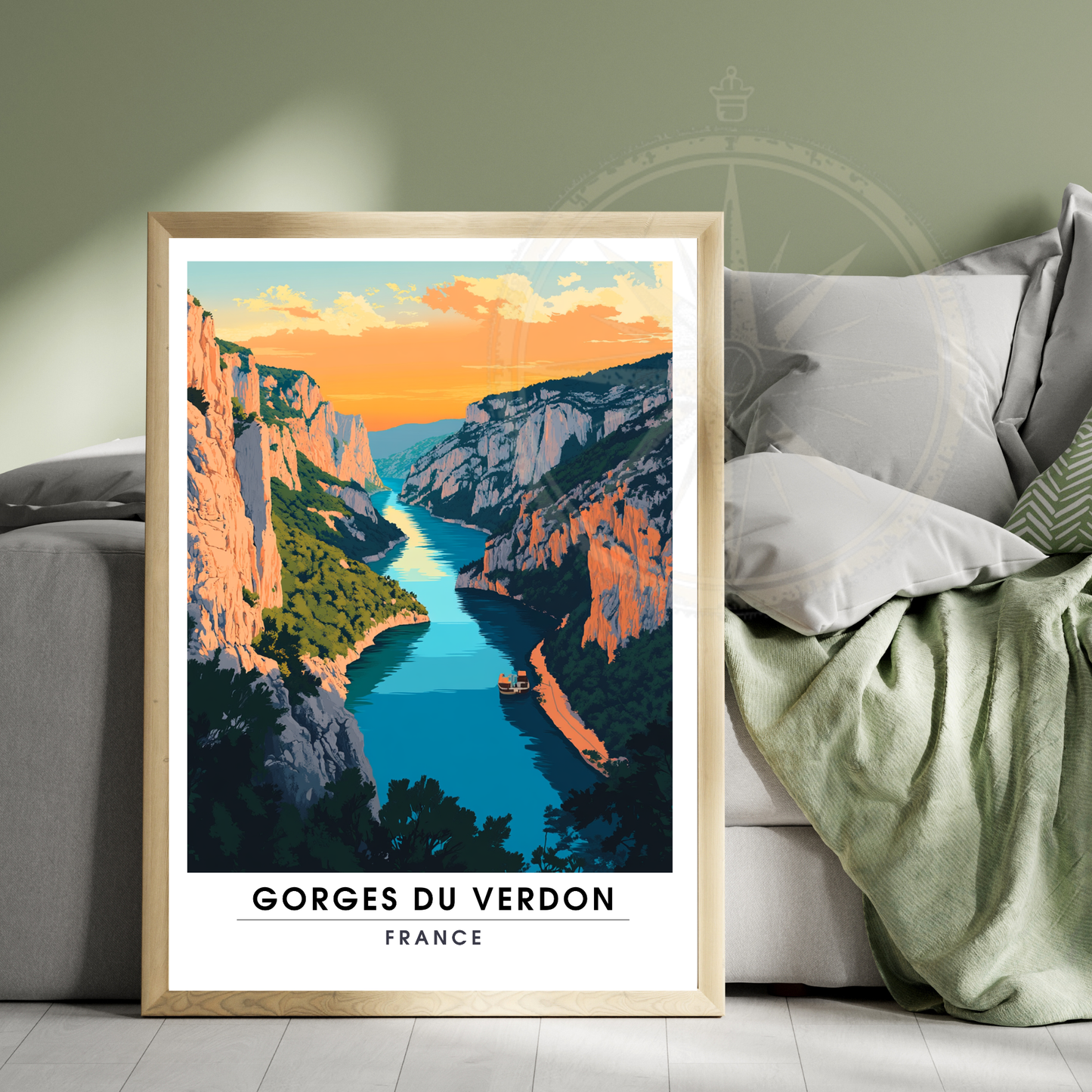Affiche Gorges du Verdon | Impression France | Affiche France