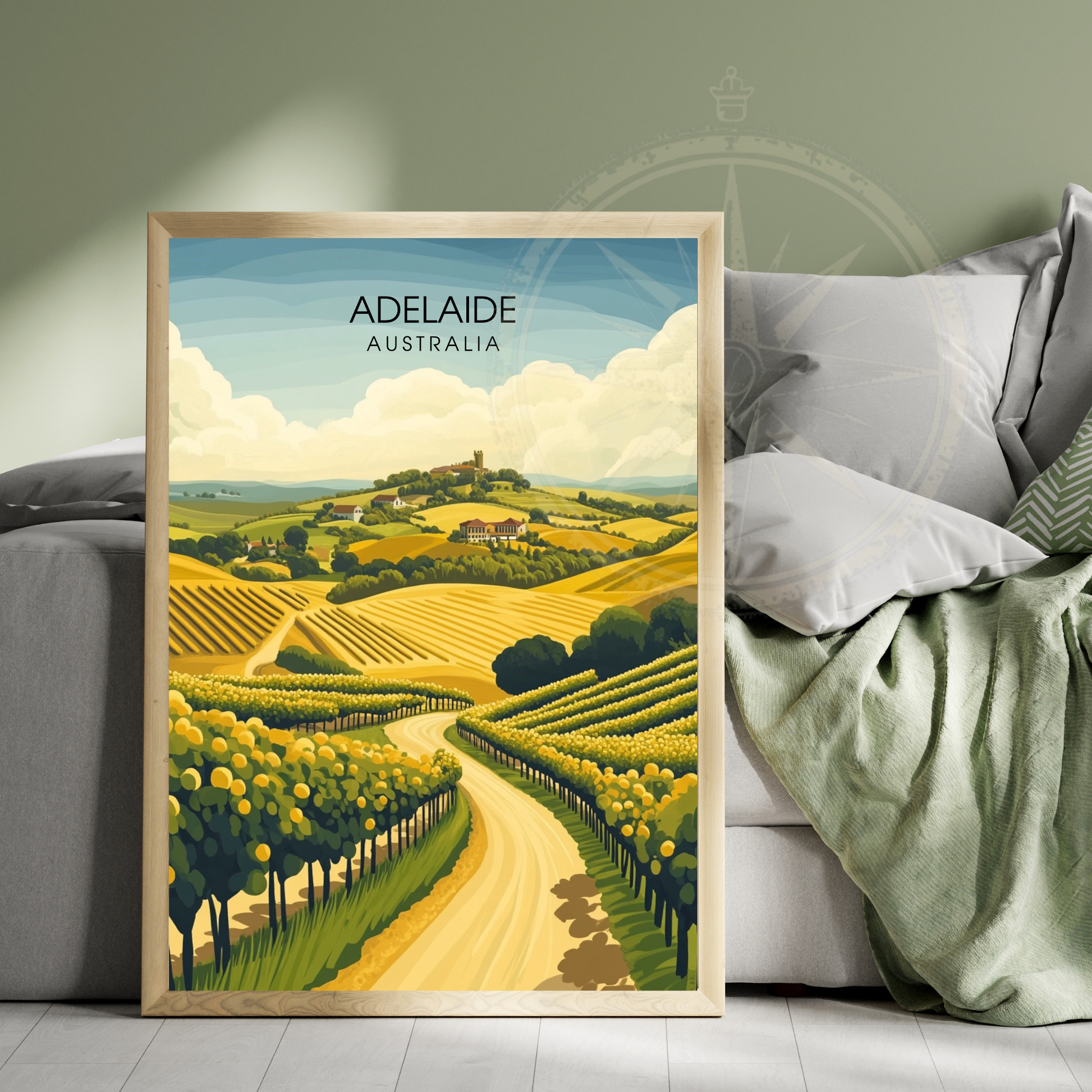 Affiche Adélaïde | Impression Australie | Affiche Australie