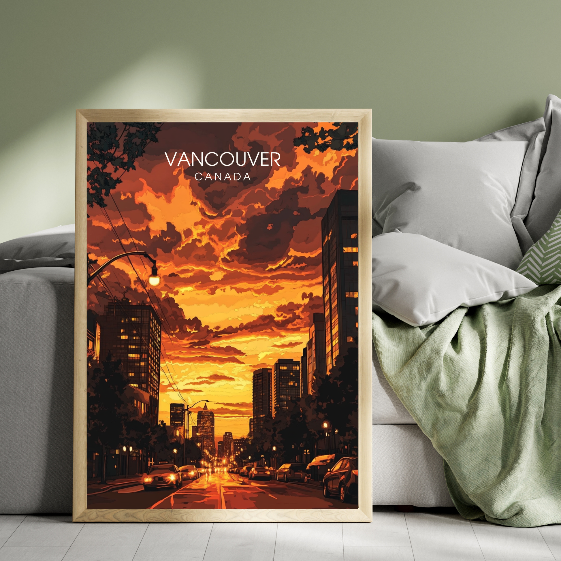 Affiche Vancouver | Impression Canada | Affiche Canada