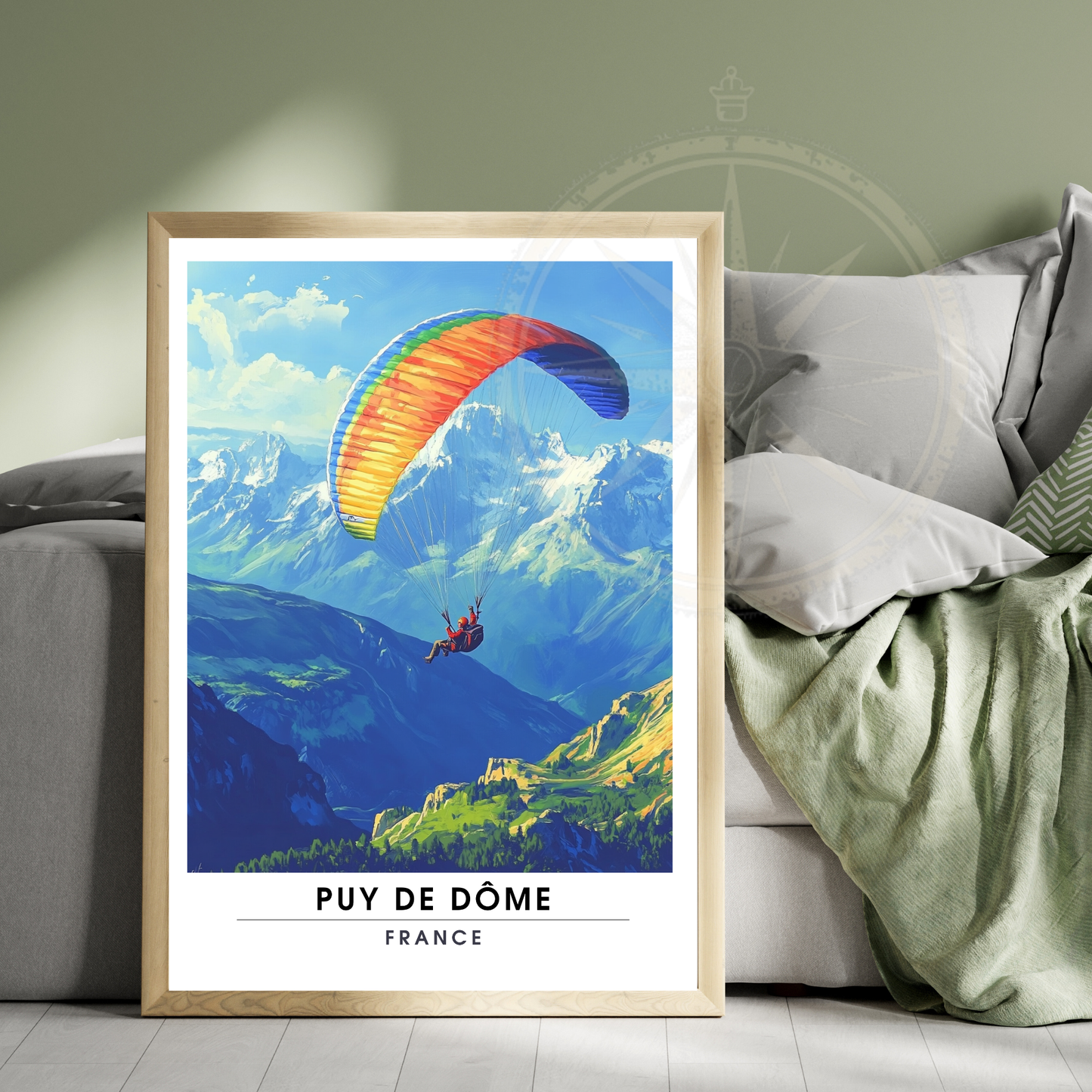 Affiche Puy de Dôme| Impression France | Affiche France
