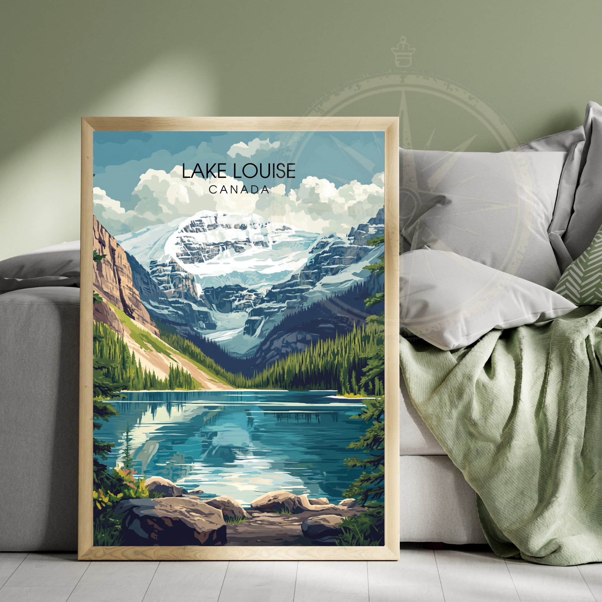 Affiche Lac Louise | Impression Canada | Affiche Lac