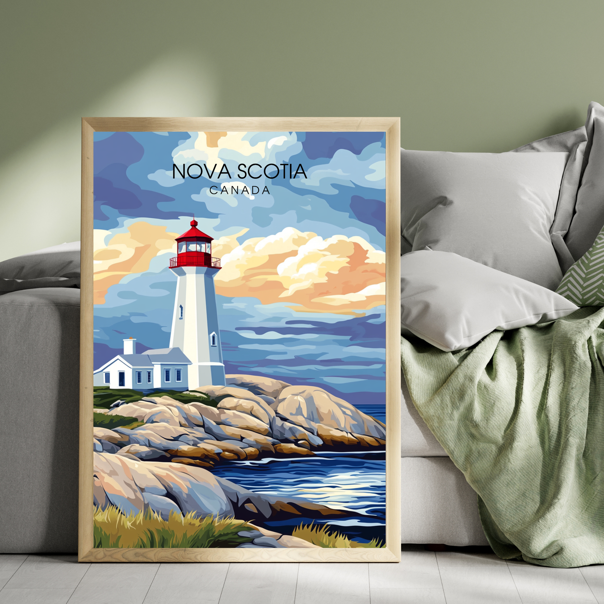 Affiche Nouvelle Écosse | Impression Canada | Affiche Canada