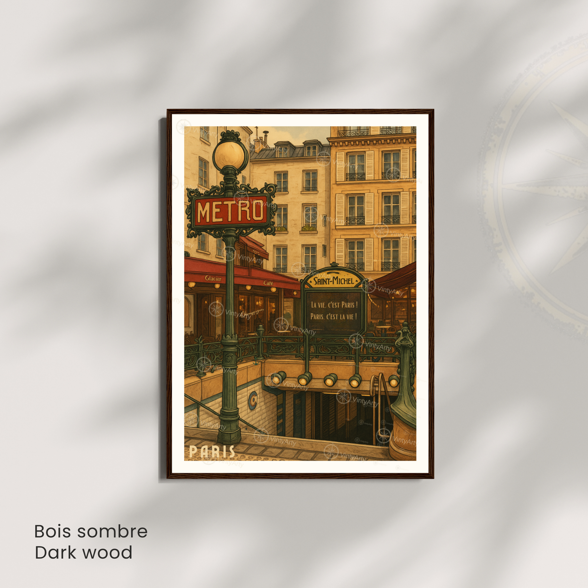 Affiche Paris | Poster Métro | Affiche France