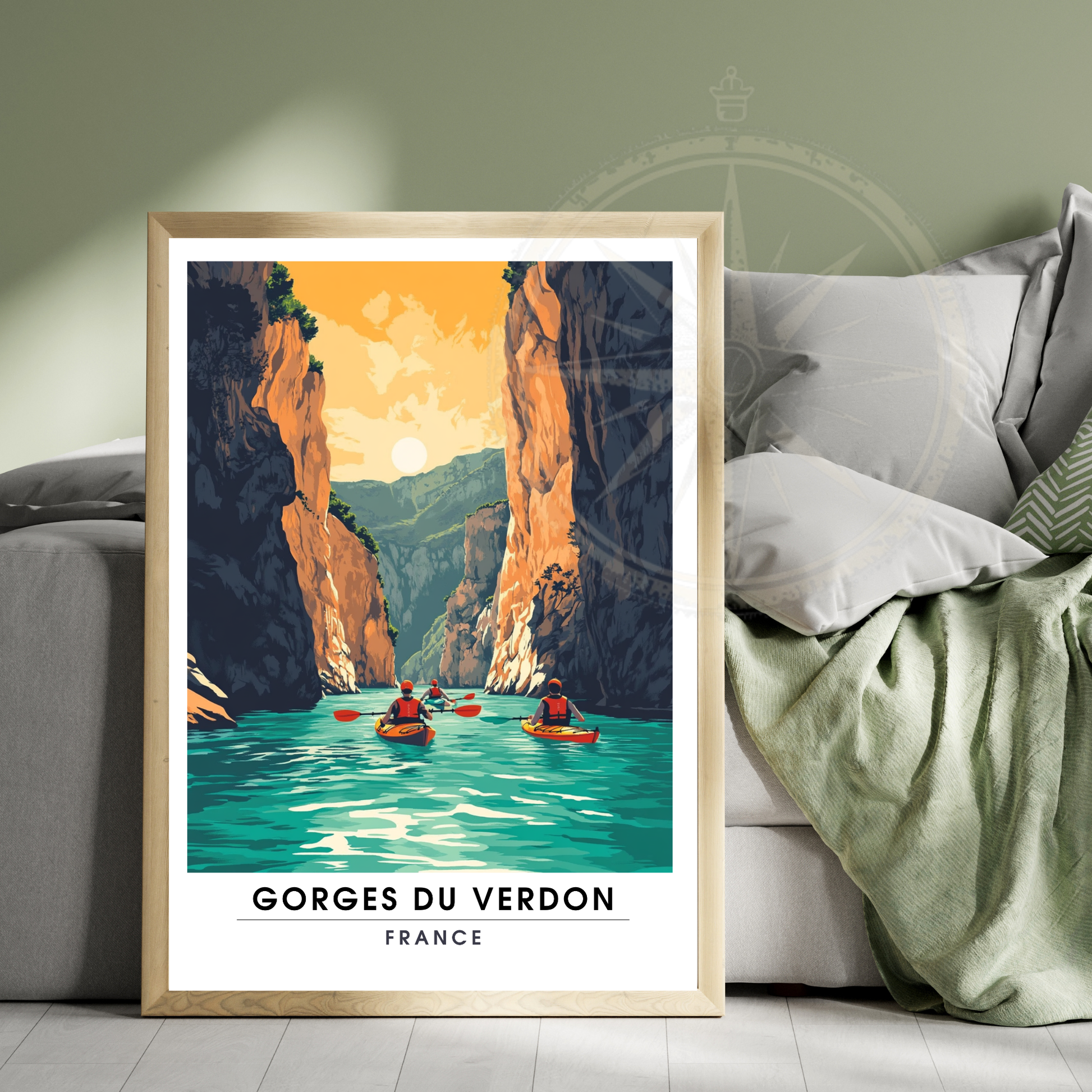 Affiche Gorges du Verdon | Impression France  |  Affiche France