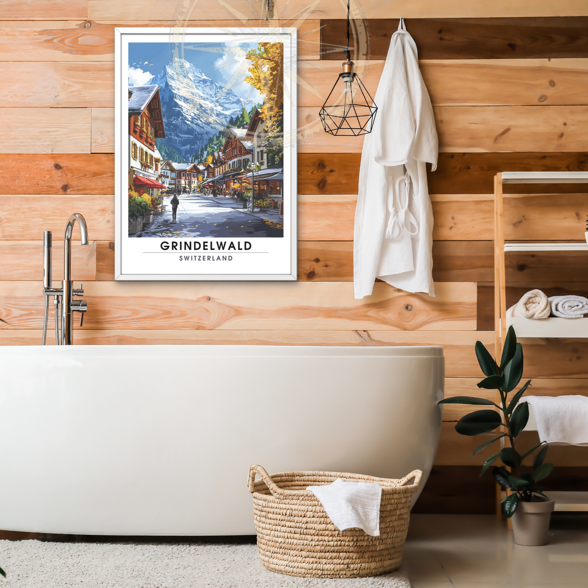 Affiche Grindelwald | Poster Suisse | Affiche Suisse