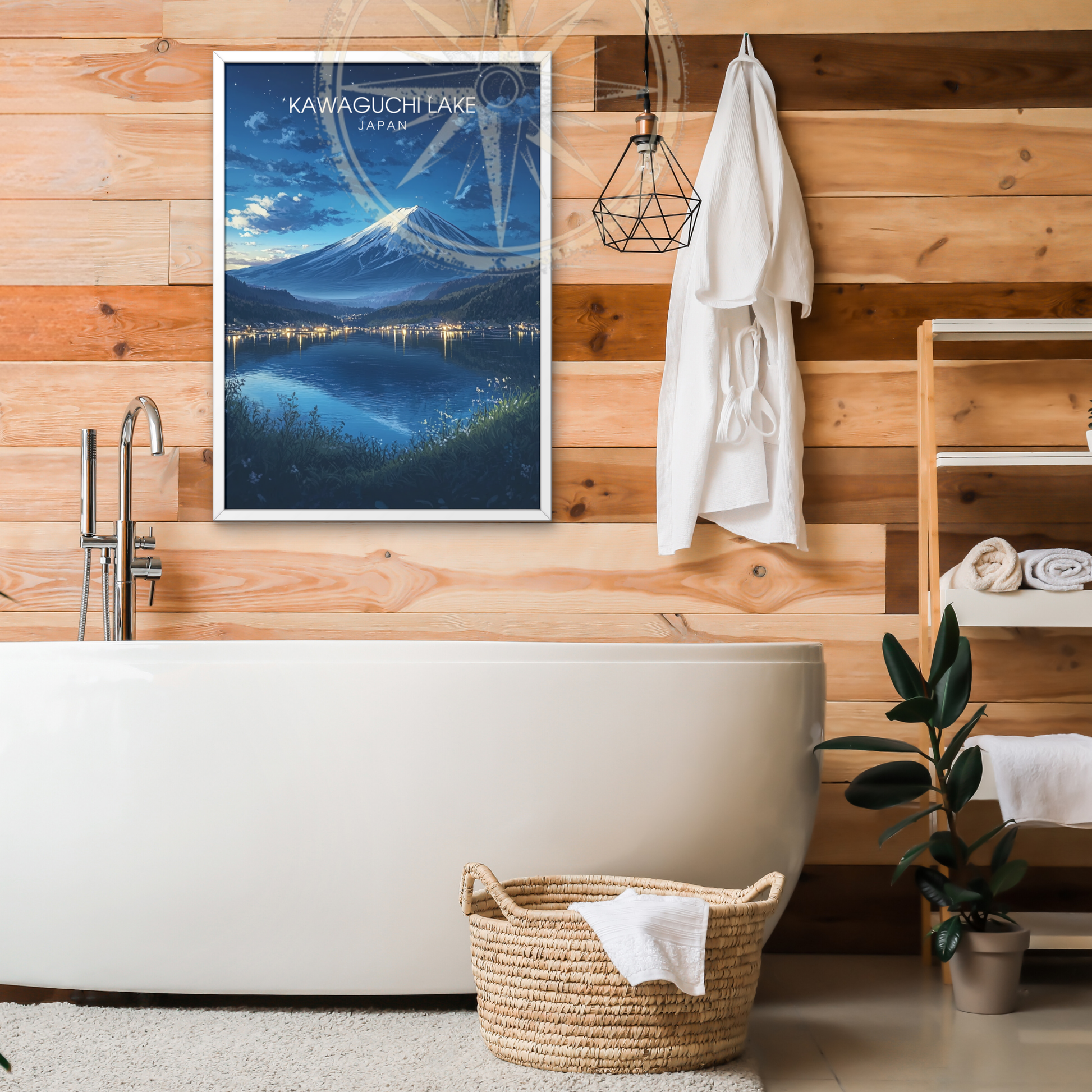Affiche Kawaguchi Lake| Impression Japan | Affiche Lake
