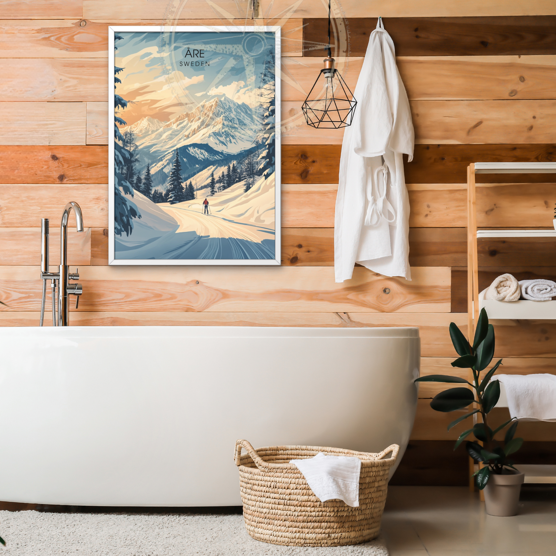 Affiche Åre | Poster Murale Suède | Affiche Suède