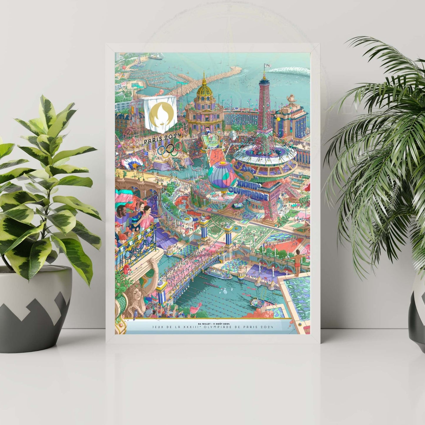 Affiche JO 2024