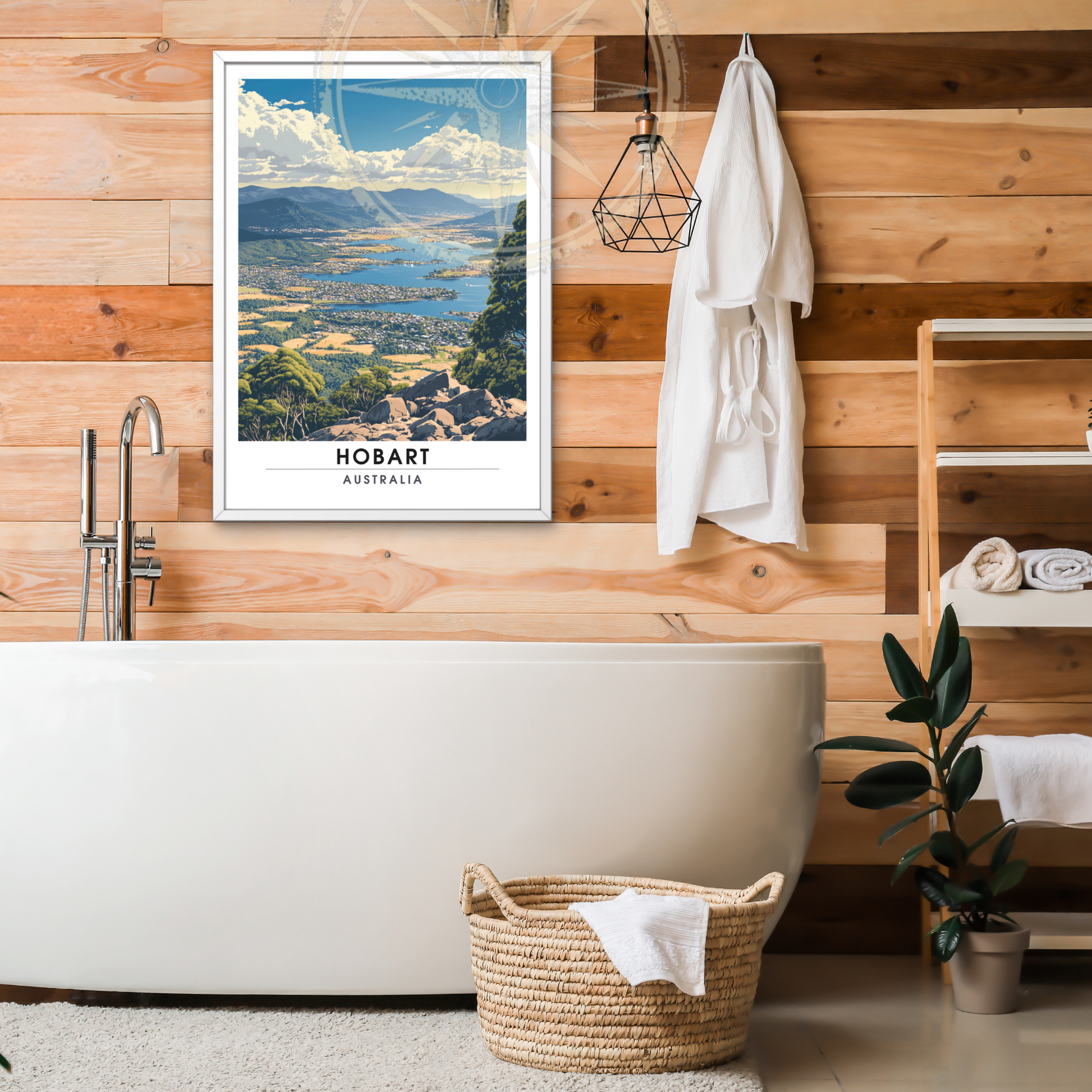 Affiche Hobart | Poster Australie | Affiche Australie