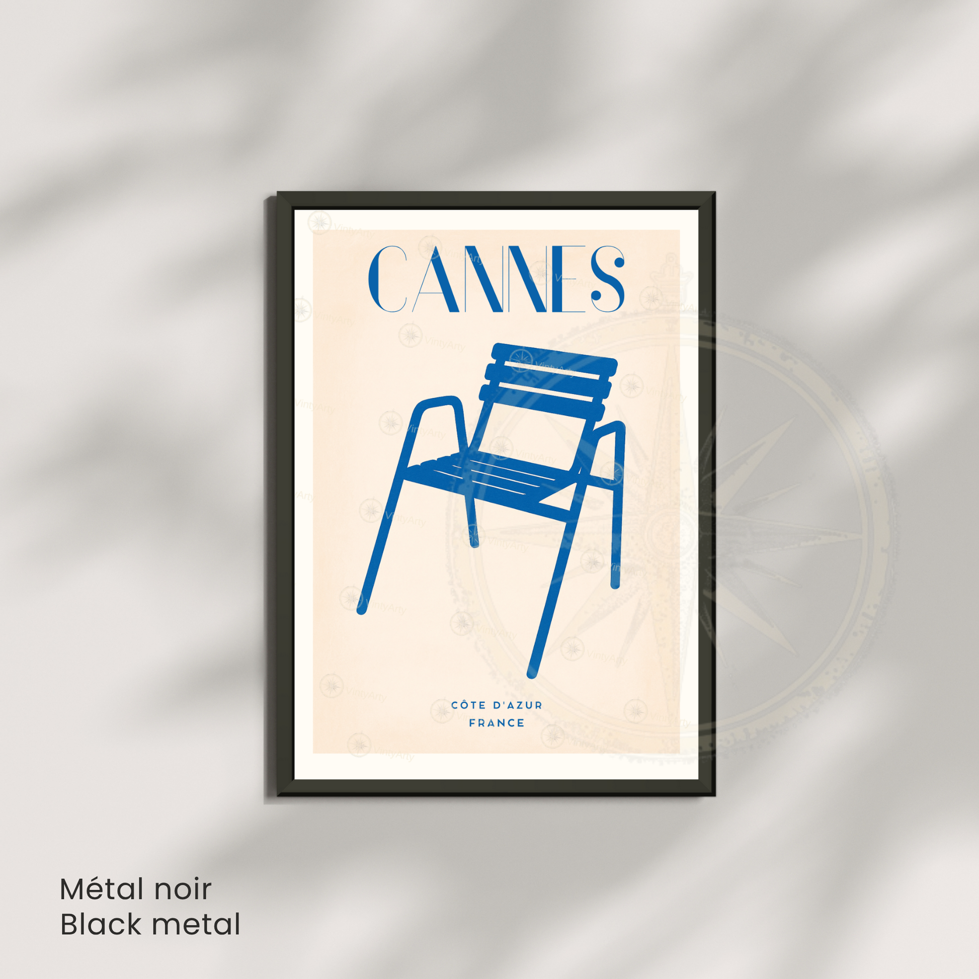 Affiche Cannes | Impression Côte d’Azur | Affiche France