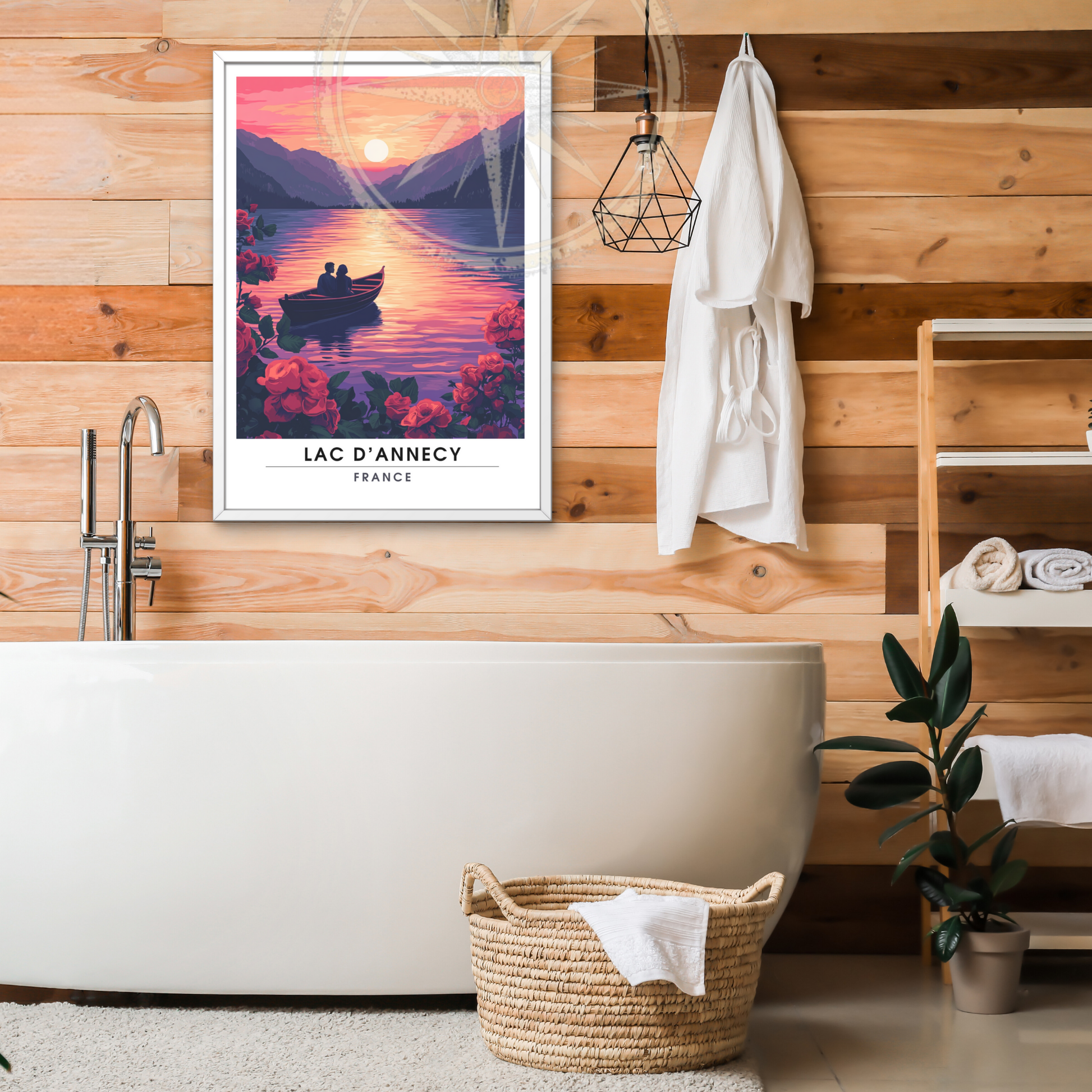 Affiche Lac d’Annecy | Impression France  |  Affiche France