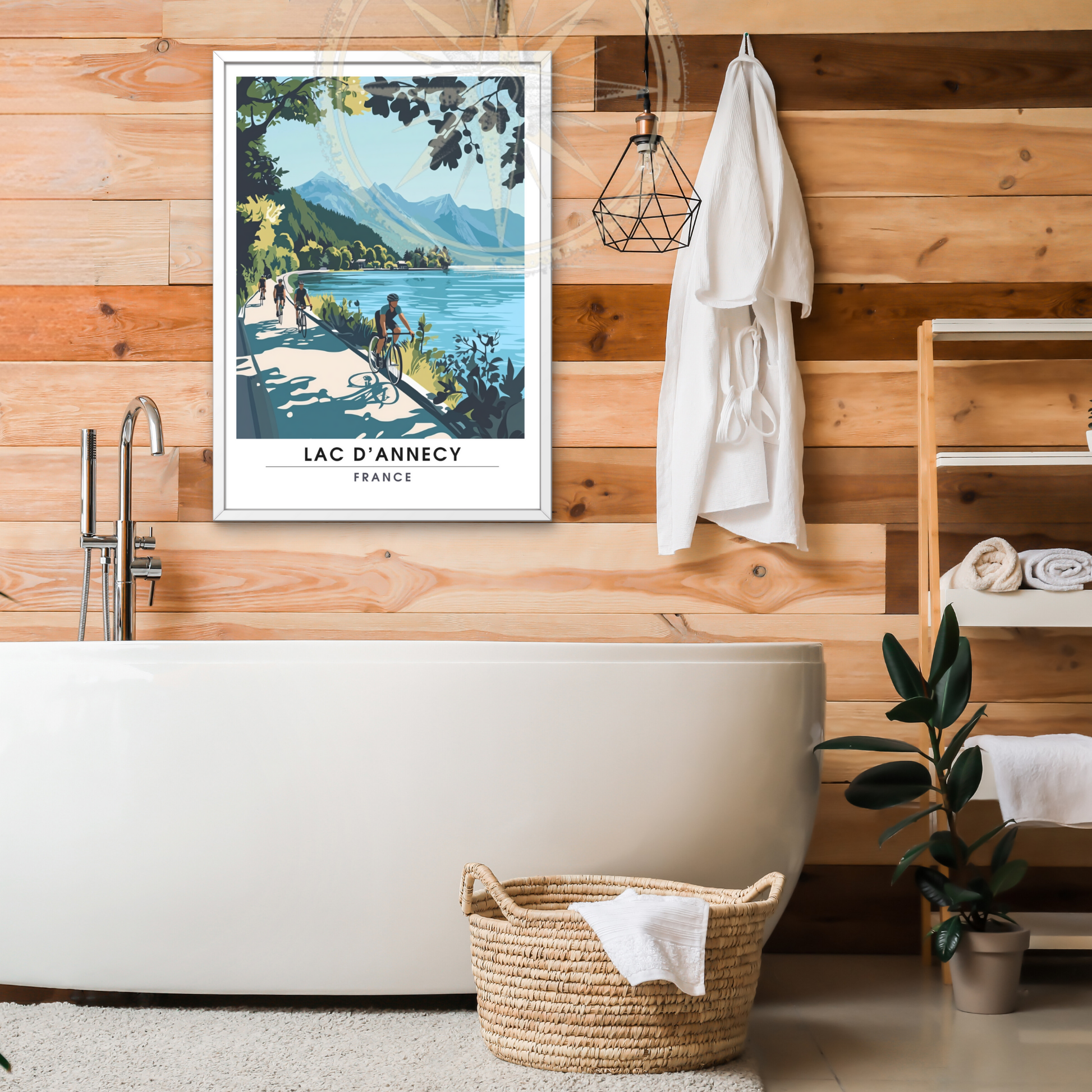 Affiche Lac d’Annecy | Impression France  |  Affiche France